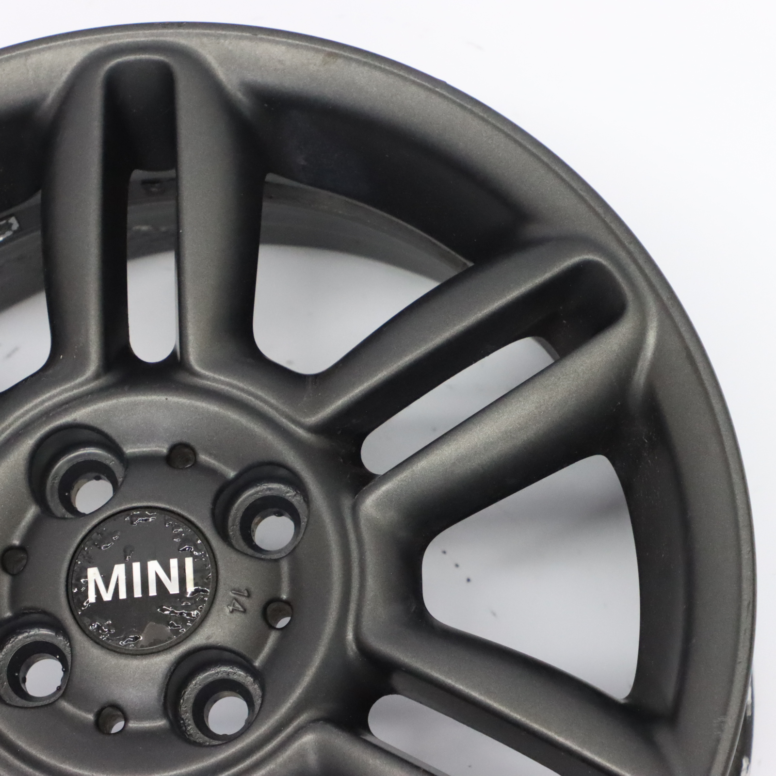 Mini R55 R56 R57 Black Wheel Alloy Rim 16" 6,5J ET:48 Twin Spoke 119 6793404