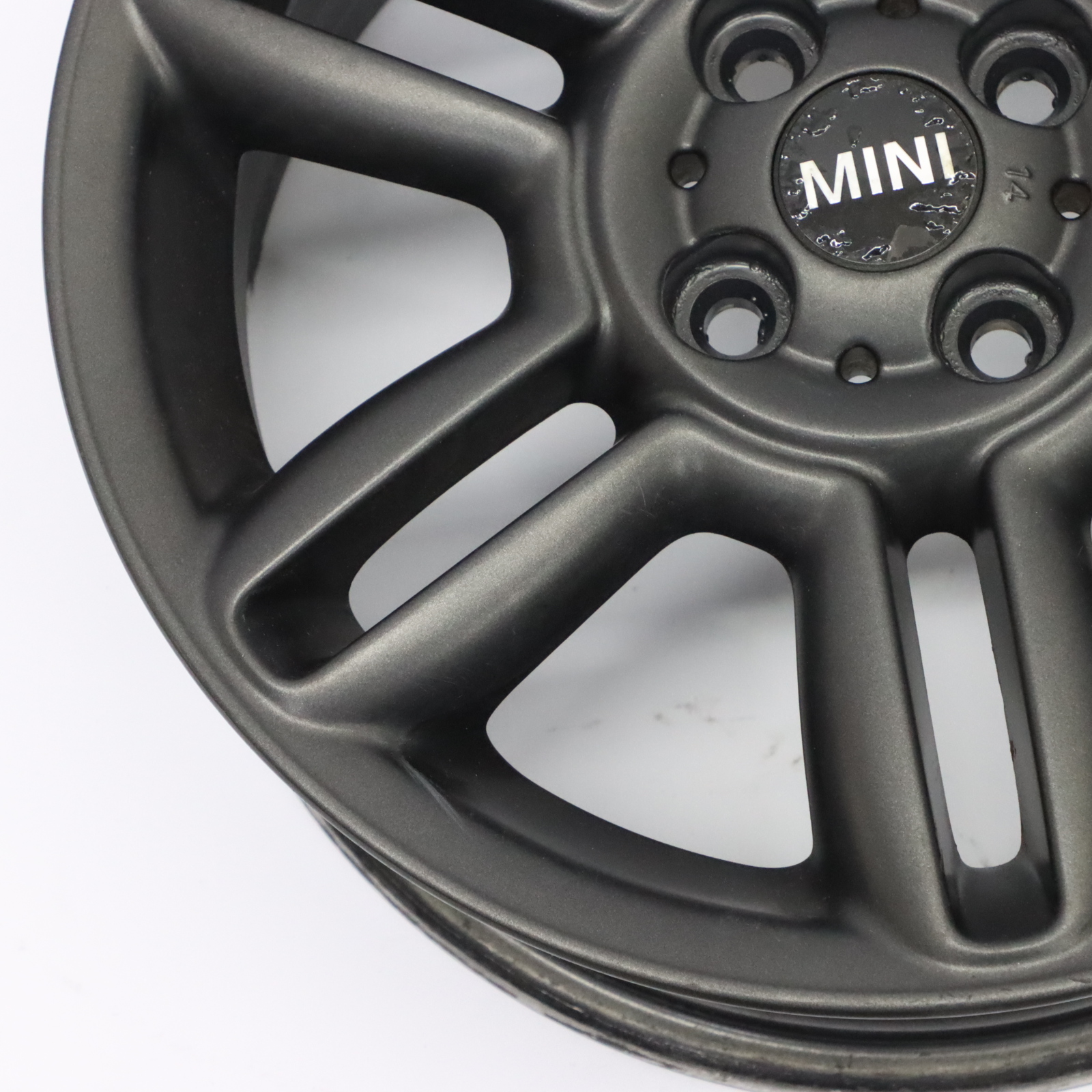 Mini R55 R56 R57 Black Wheel Alloy Rim 16" 6,5J ET:48 Twin Spoke 119 6793404