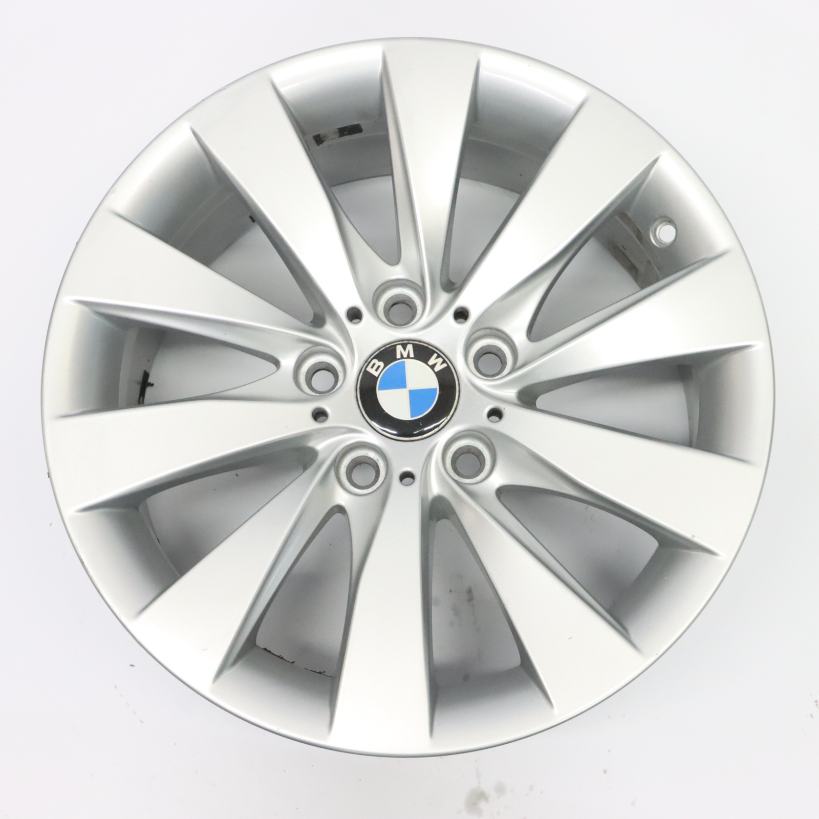 BMW F30 F31 F32 Silver Alloy Wheel Rim 17" V Spoke 413 7,5J ET:37 6796240