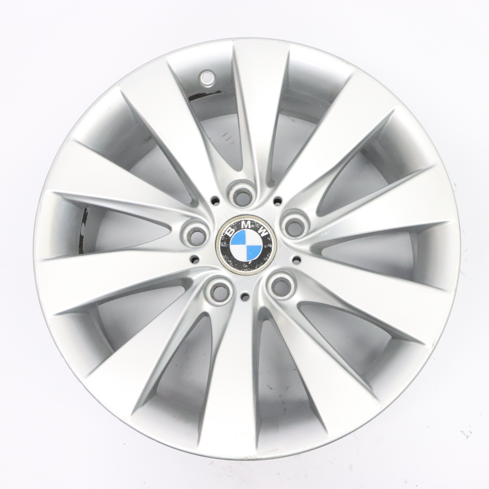 BMW F30 F31 F32 Silver Alloy Wheel Rim 17" V Spoke 413 7,5J ET:37 6796240