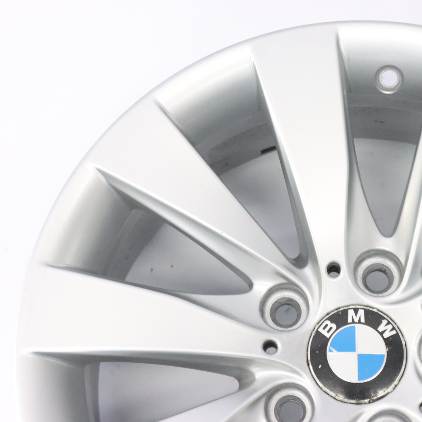 BMW F30 F31 F32 Silver Alloy Wheel Rim 17" V Spoke 413 7,5J ET:37 6796240