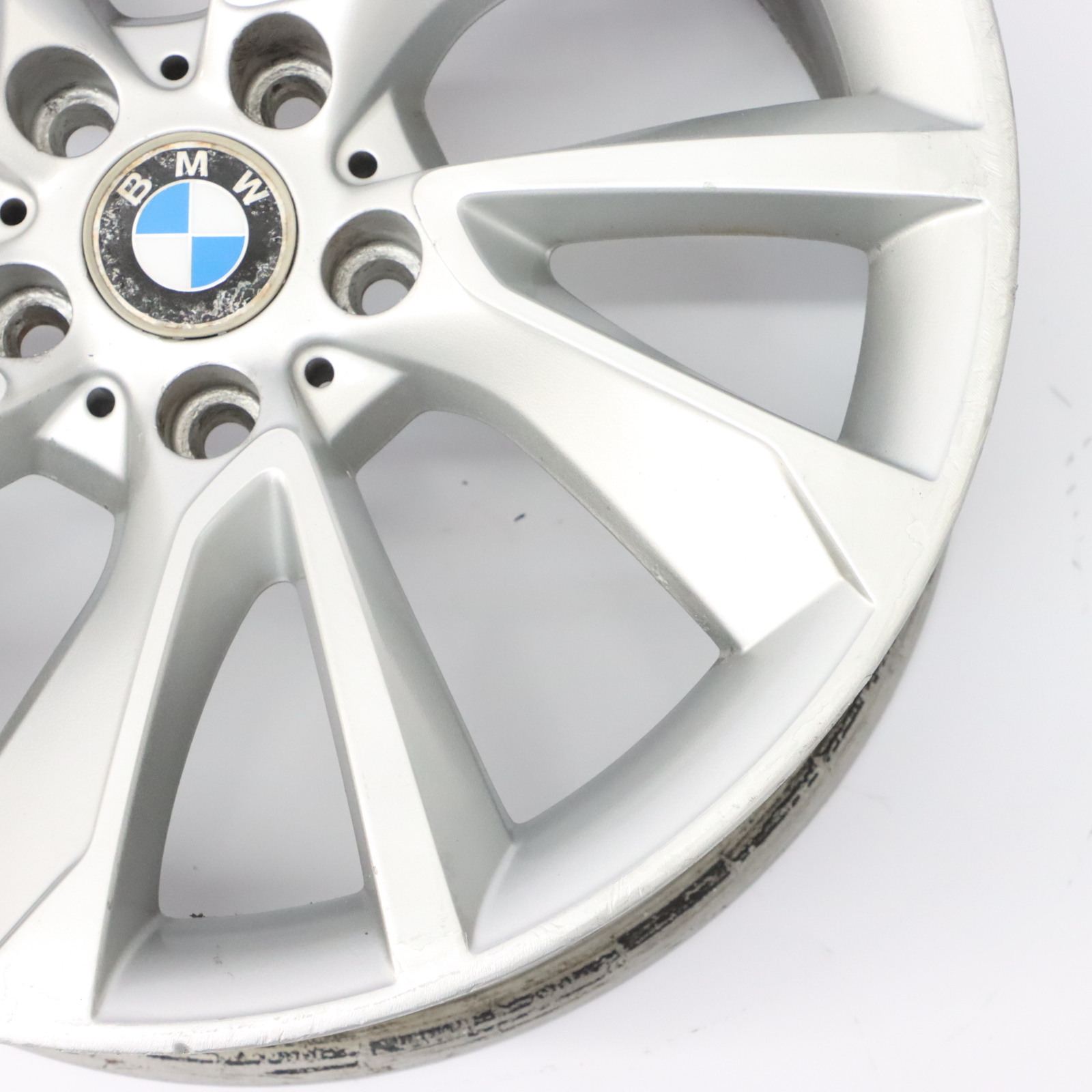 BMW F34 GT Silver Front Wheel Alloy Rim 19" Turbine Styling 389 8J ET:30 6854677