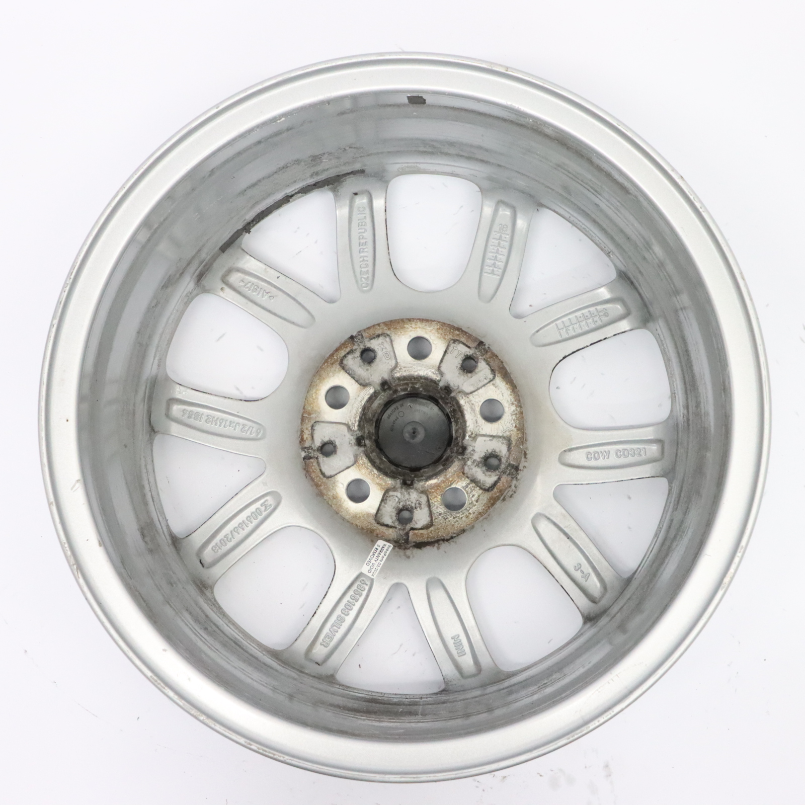 Mini Cooper F55 F56 Silver Wheel Alloy Rim 16" Loop Spoke 494 6,5J ET:54