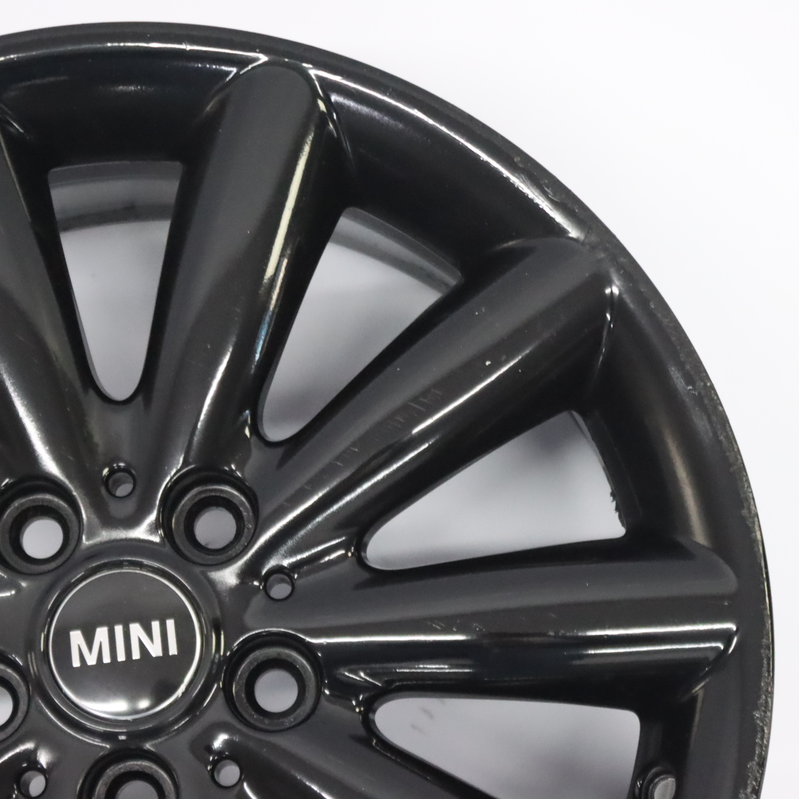 Mini Cooper F55 F56 Black Wheel Alloy Rim 17" ET:54 7J Cosmos Spoke 499 6855109