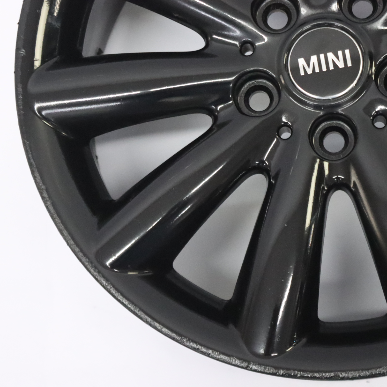 Mini Cooper F55 F56 Black Wheel Alloy Rim 17" ET:54 7J Cosmos Spoke 499 6855109