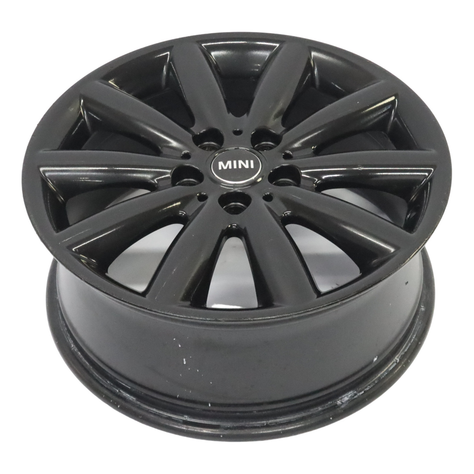 Mini Cooper F55 F56 Black Wheel Alloy Rim 17" ET:54 7J Cosmos Spoke 499 6855109