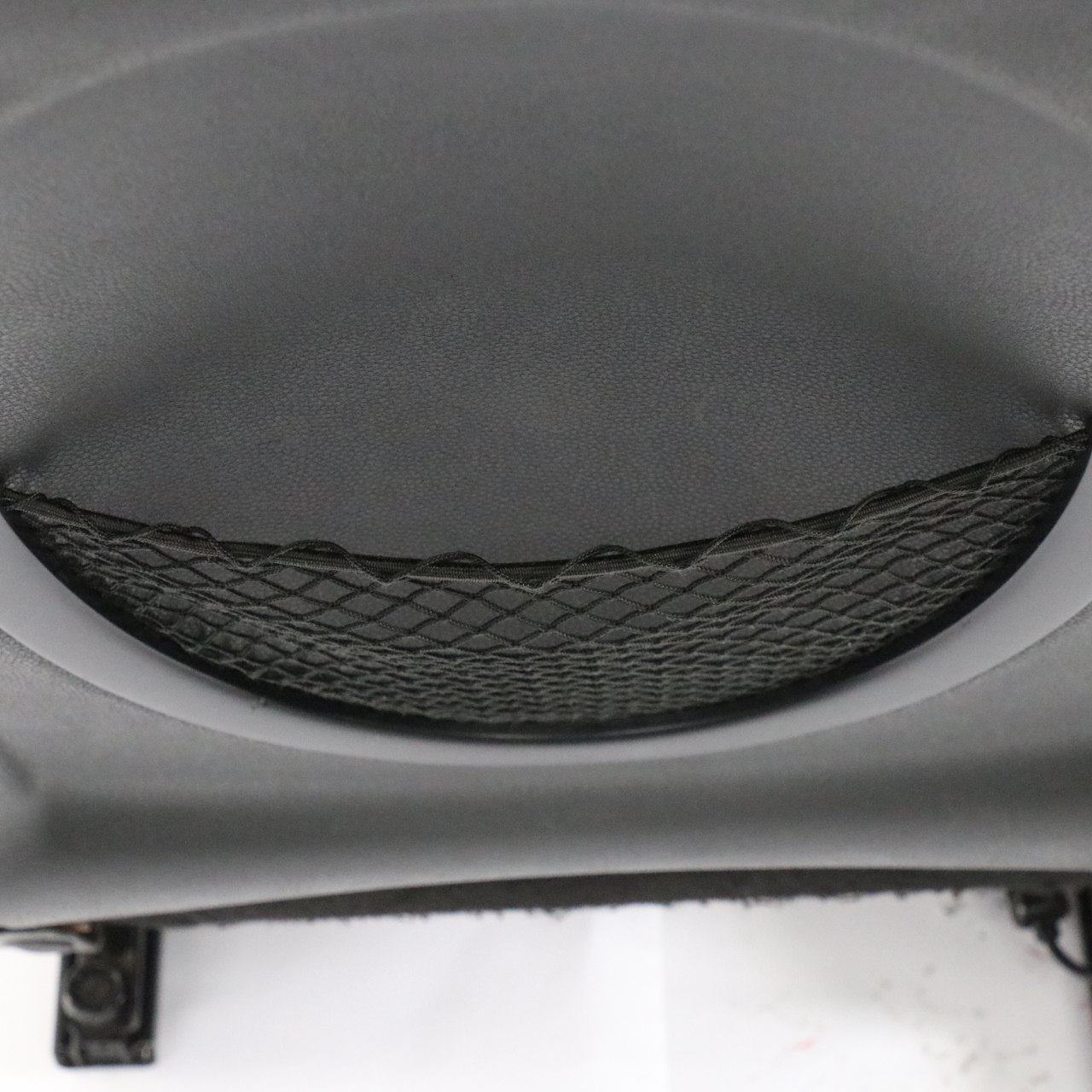 Front Seat Mini Cooper R52 Cabrio Left N/S Cloth / Leather Panther Black