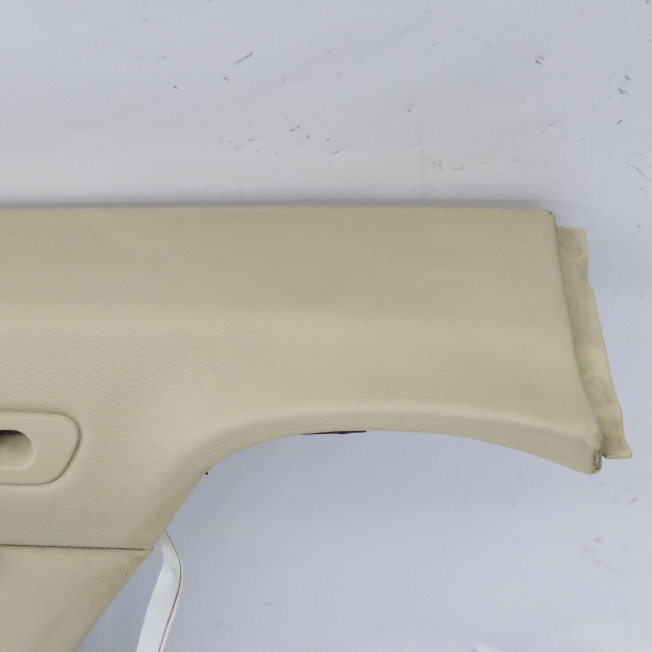 BMW E93 Lateral Trim Panel Rear Right O/S Cabrio Lining Leather Cream Beige