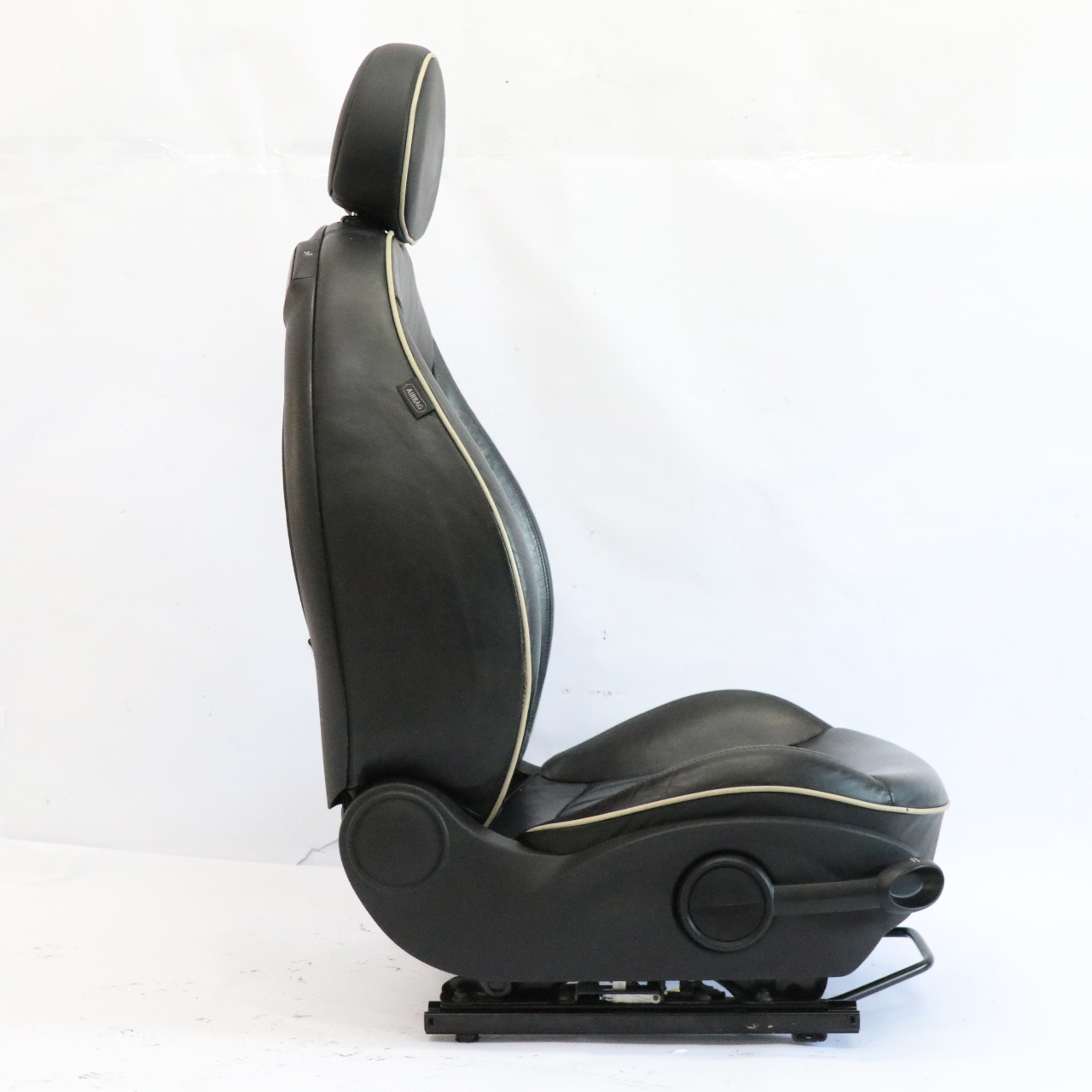 MINI Cooper One R55 R56 R57 Sport Black Leather Front Right Seat Side O/S