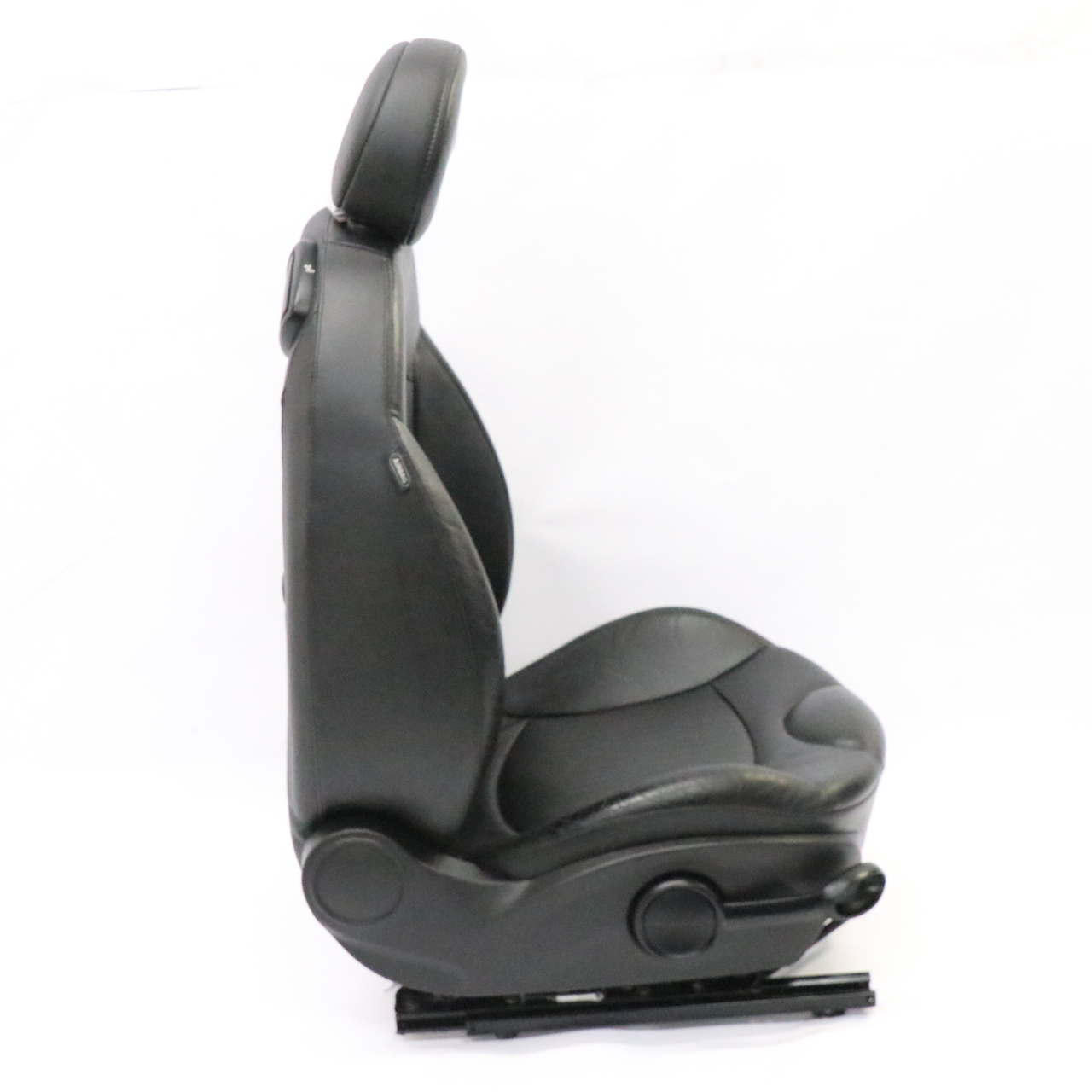 Front Seat Mini R56 LCI Right O/S Side Heated Sport Carbon Black Leather Punch