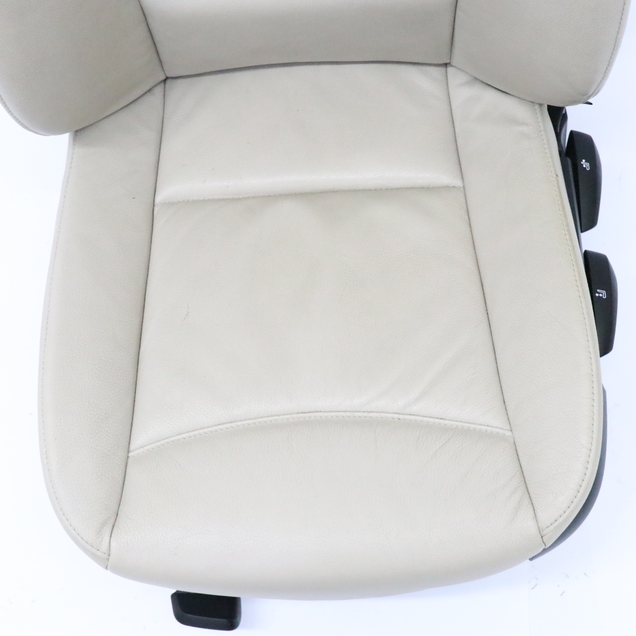 BMW E90 E91 LCI Front Left N/S Seat Leather Dakota Oyster Interior