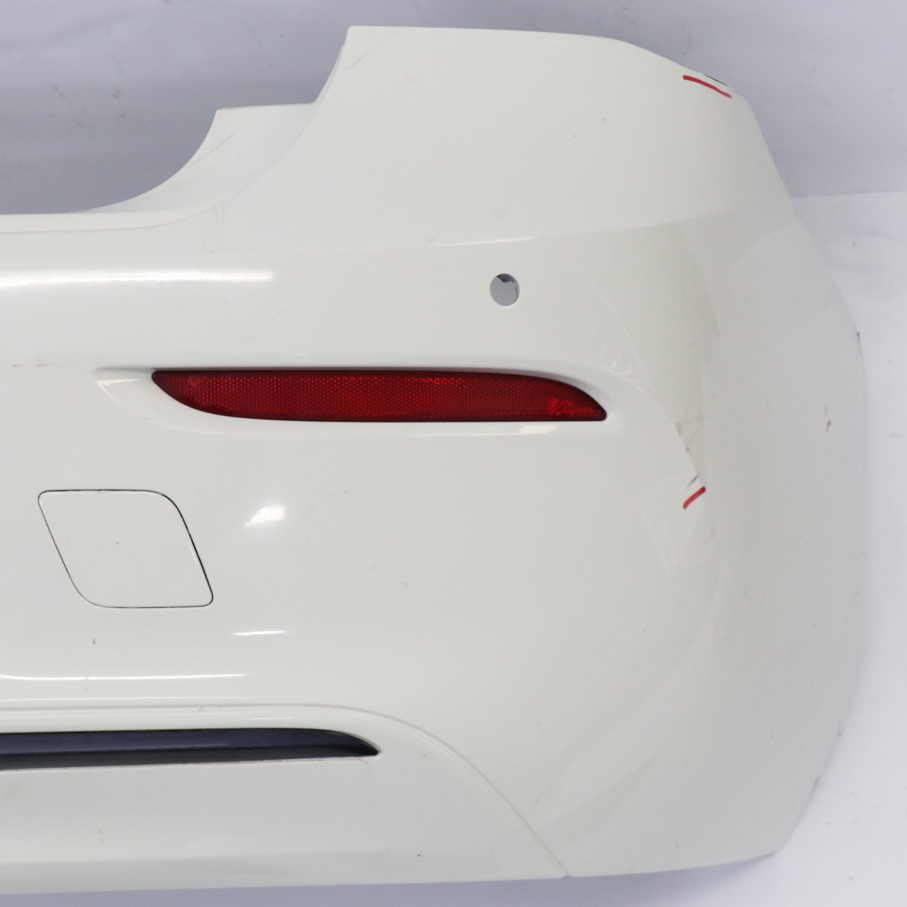 BMW F20 LCI Rear Bumper Trim Panel PDC F21 Alpinweiss Alpine White - 300