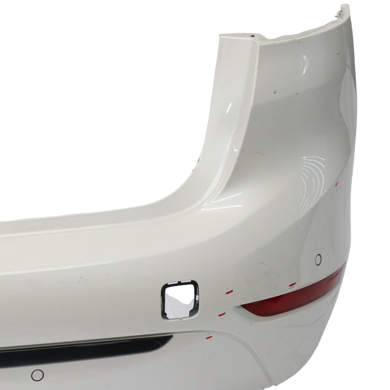 BMW F46 LCI Bumper Rear Trim Panelling Cover PDC Mineralweiss Mineral White A96