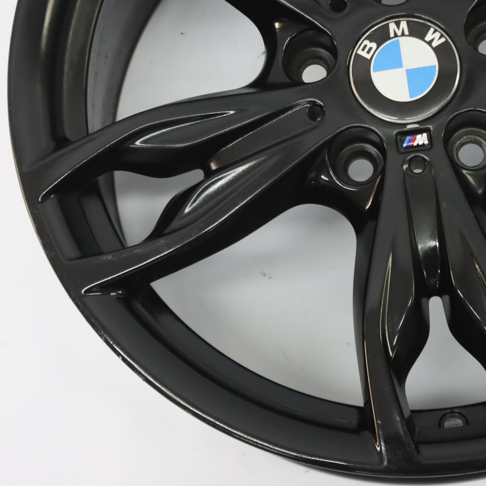 BMW F20 F21 F22 F23 Black Wheel Alloy Rim 18" M Double Spoke 436 ET:45 7,5J