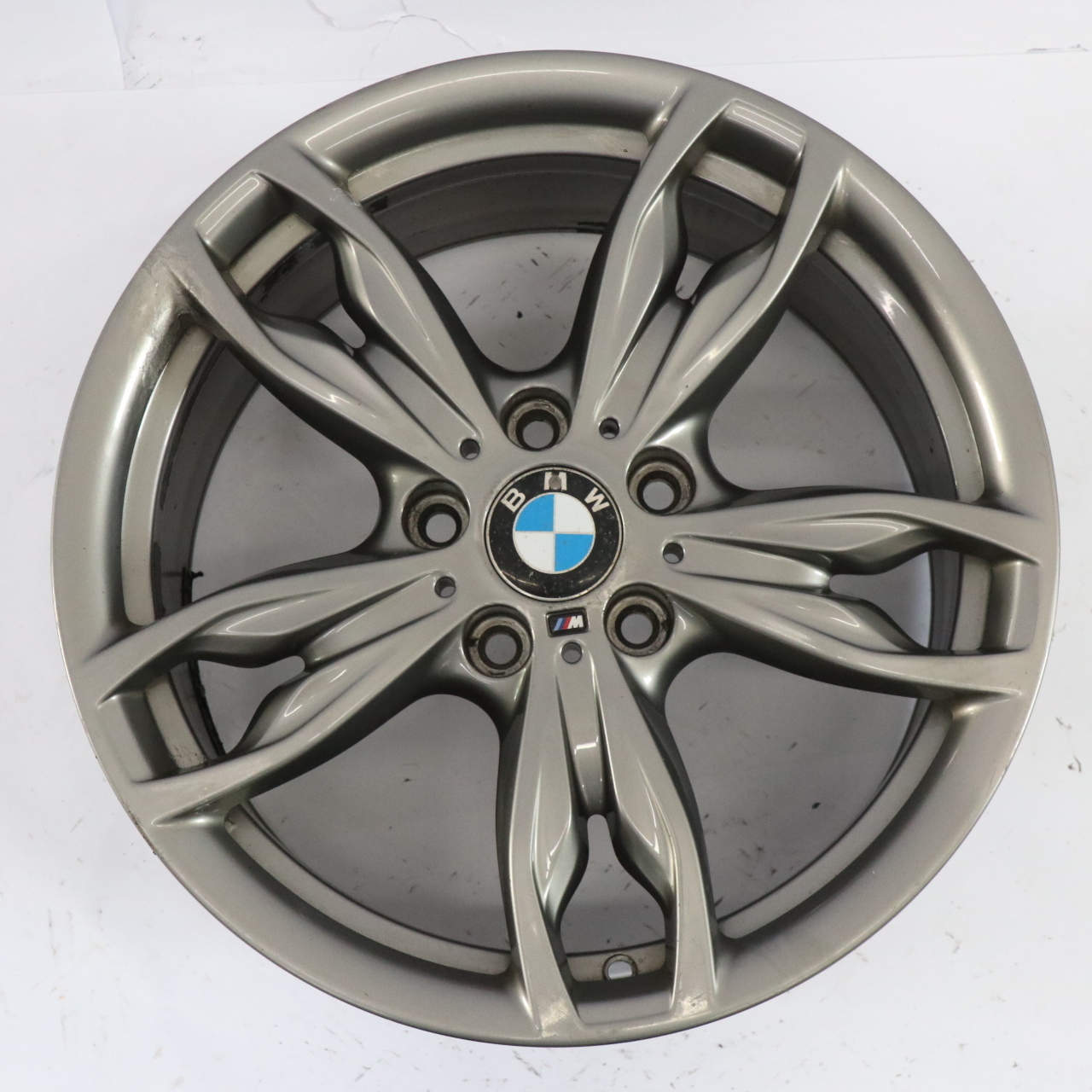 BMW F20 F21 F22 F23 Ferric Grey Wheel Alloy Rim 18" M Double Spoke 436 ET:52 8J