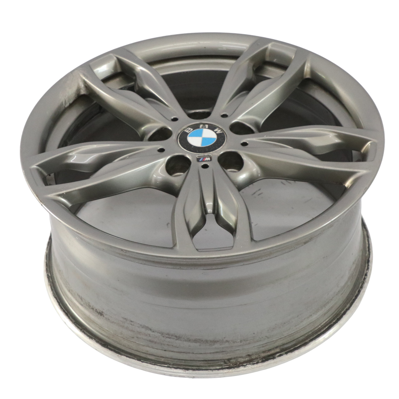 BMW F20 F21 F22 F23 Ferric Grey Wheel Alloy Rim 18" M Double Spoke 436 ET:52 8J