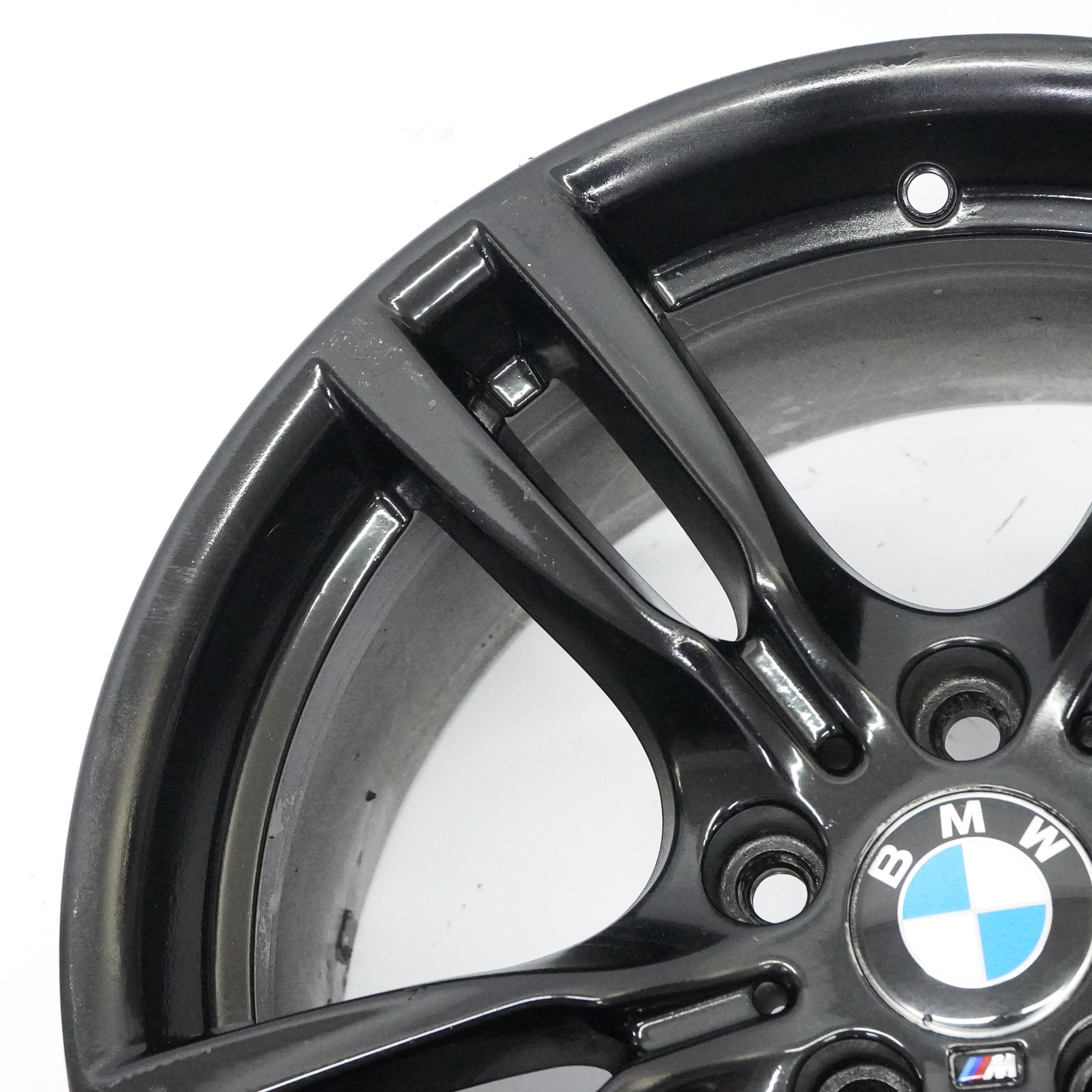 BMW F30 F31 Rear Black Wheel Alloy Rim 18" 8,5J ET:47 M Star Spoke 400 7845881