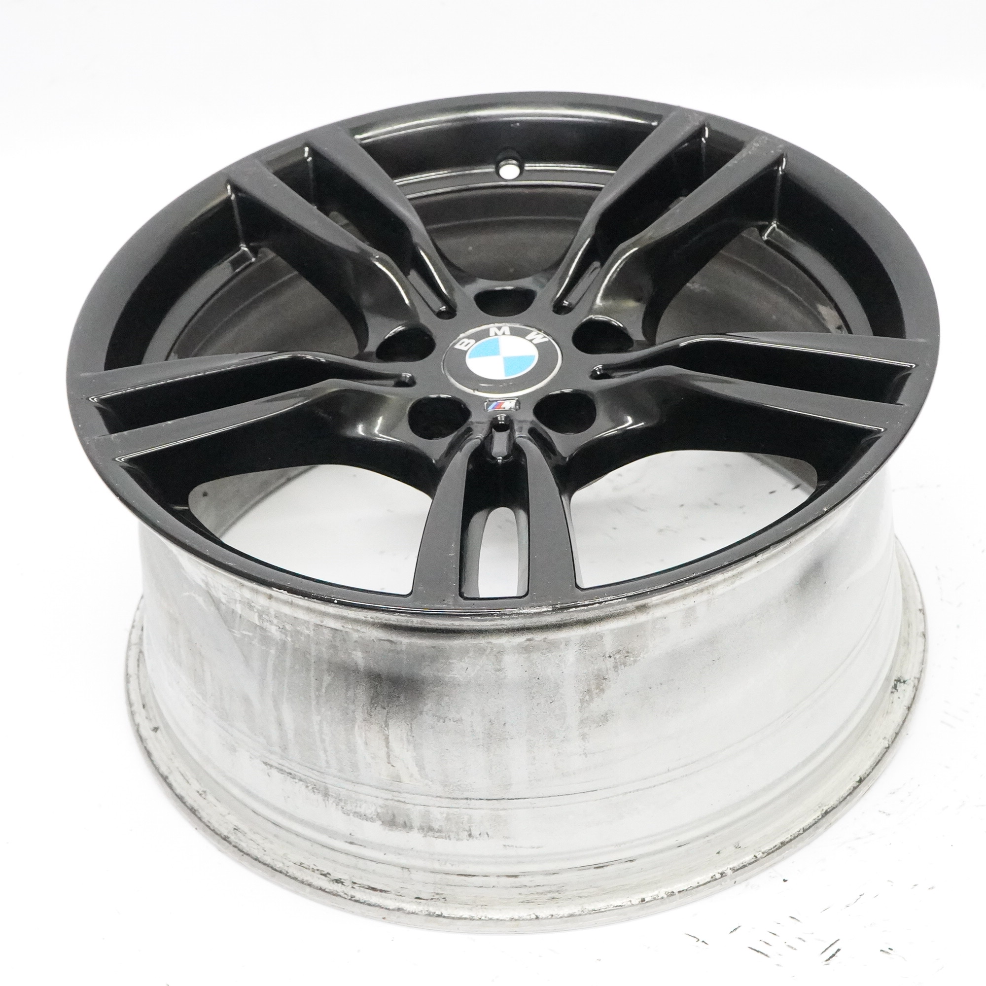 BMW F30 F31 Rear Black Wheel Alloy Rim 18" 8,5J ET:47 M Star Spoke 400 7845881