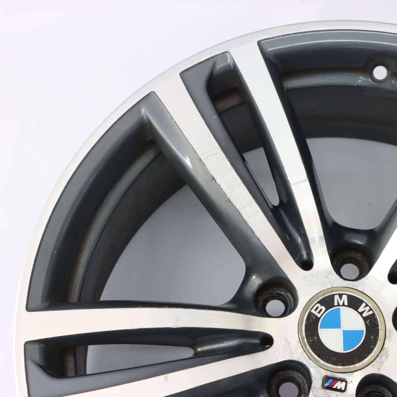 BMW F30 F32 Ferricgrey Alloy Wheel Rim 19" M Double Spoke 442 8J ET:36 7846780