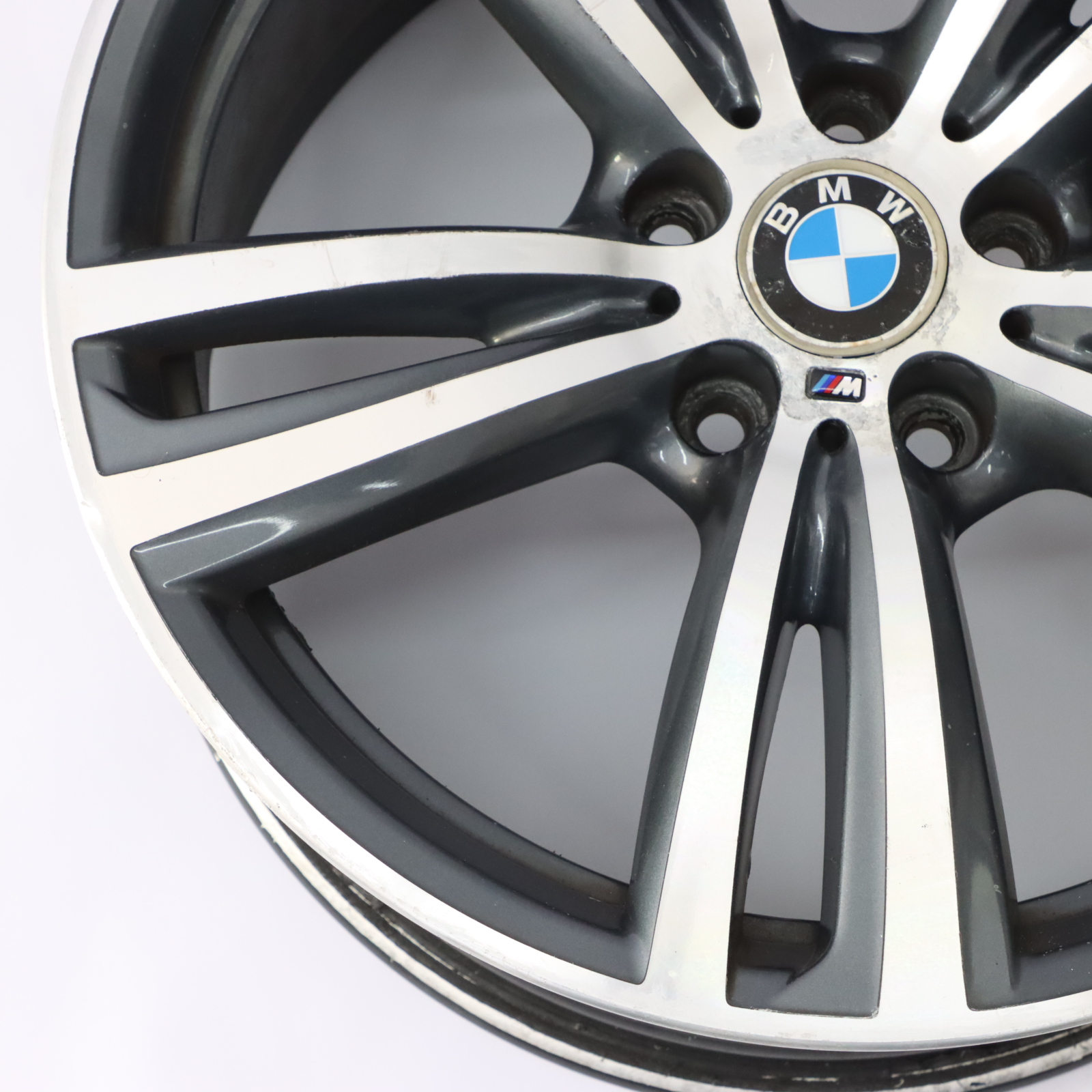 BMW F30 F32 Ferricgrey Alloy Wheel Rim 19" M Double Spoke 442 8J ET:36 7846780