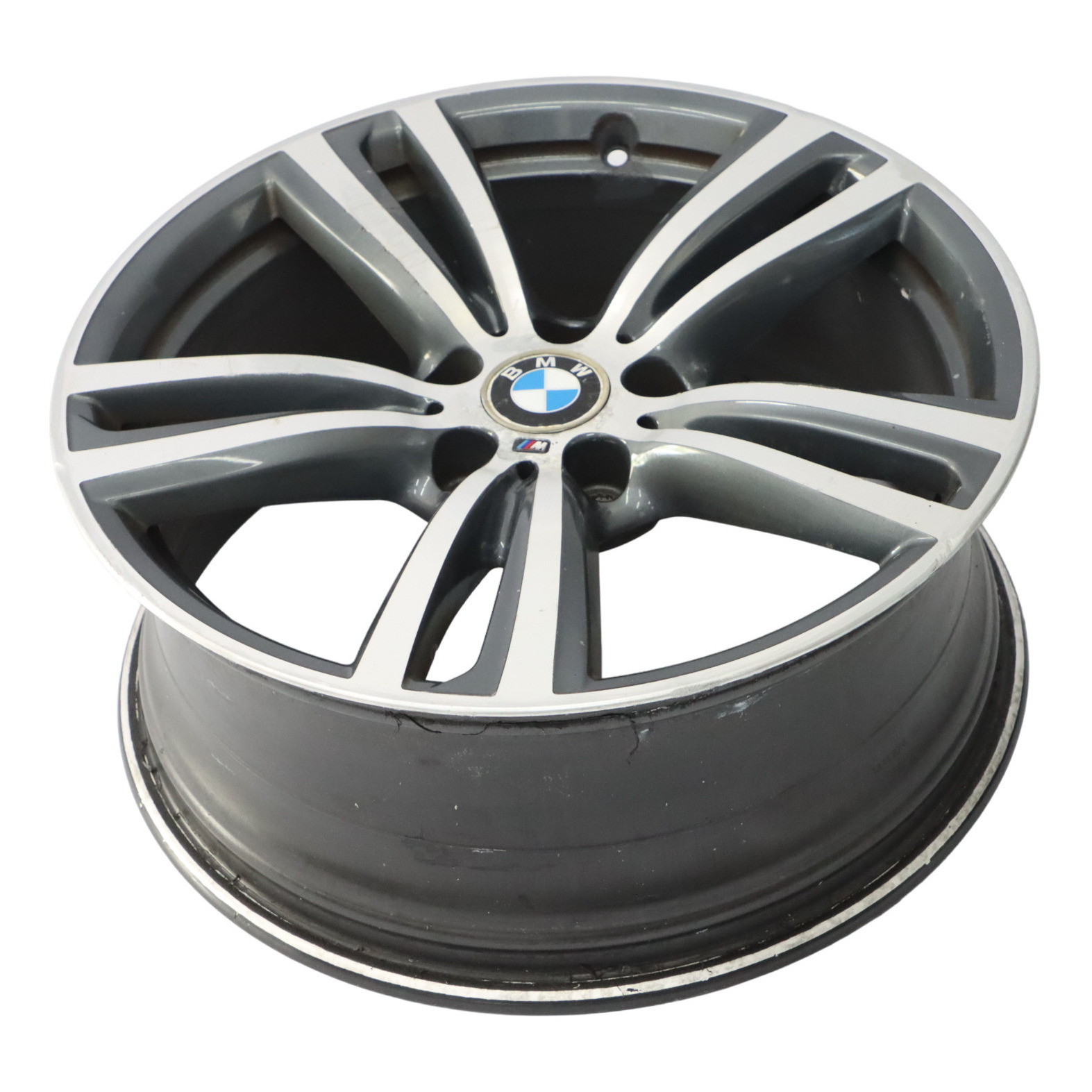 BMW F30 F32 Ferricgrey Alloy Wheel Rim 19" M Double Spoke 442 8J ET:36 7846780