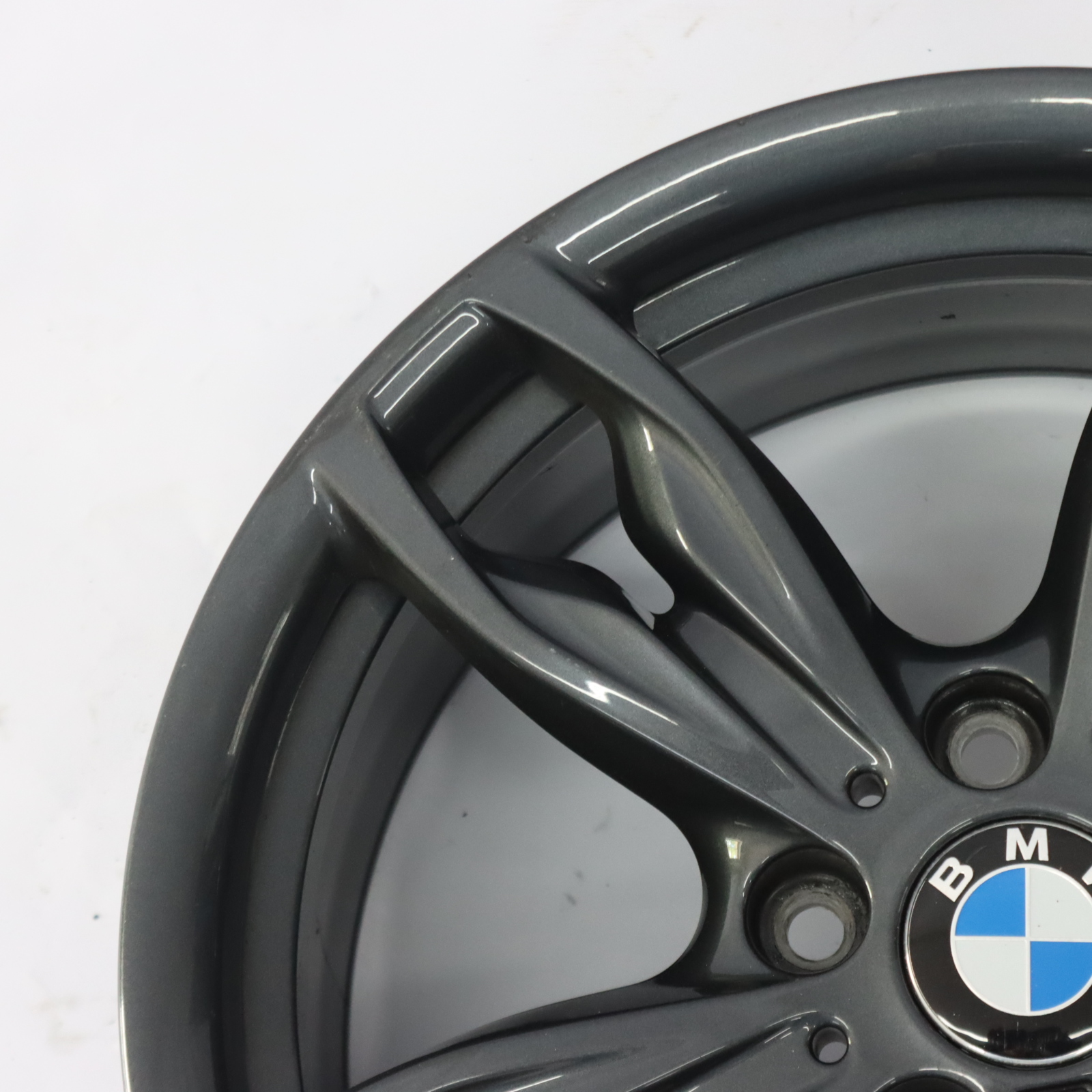 BMW F20 F21 Grey Wheel Alloy Rim M Double Spoke 436 18" 7,5J ET:45 7847413