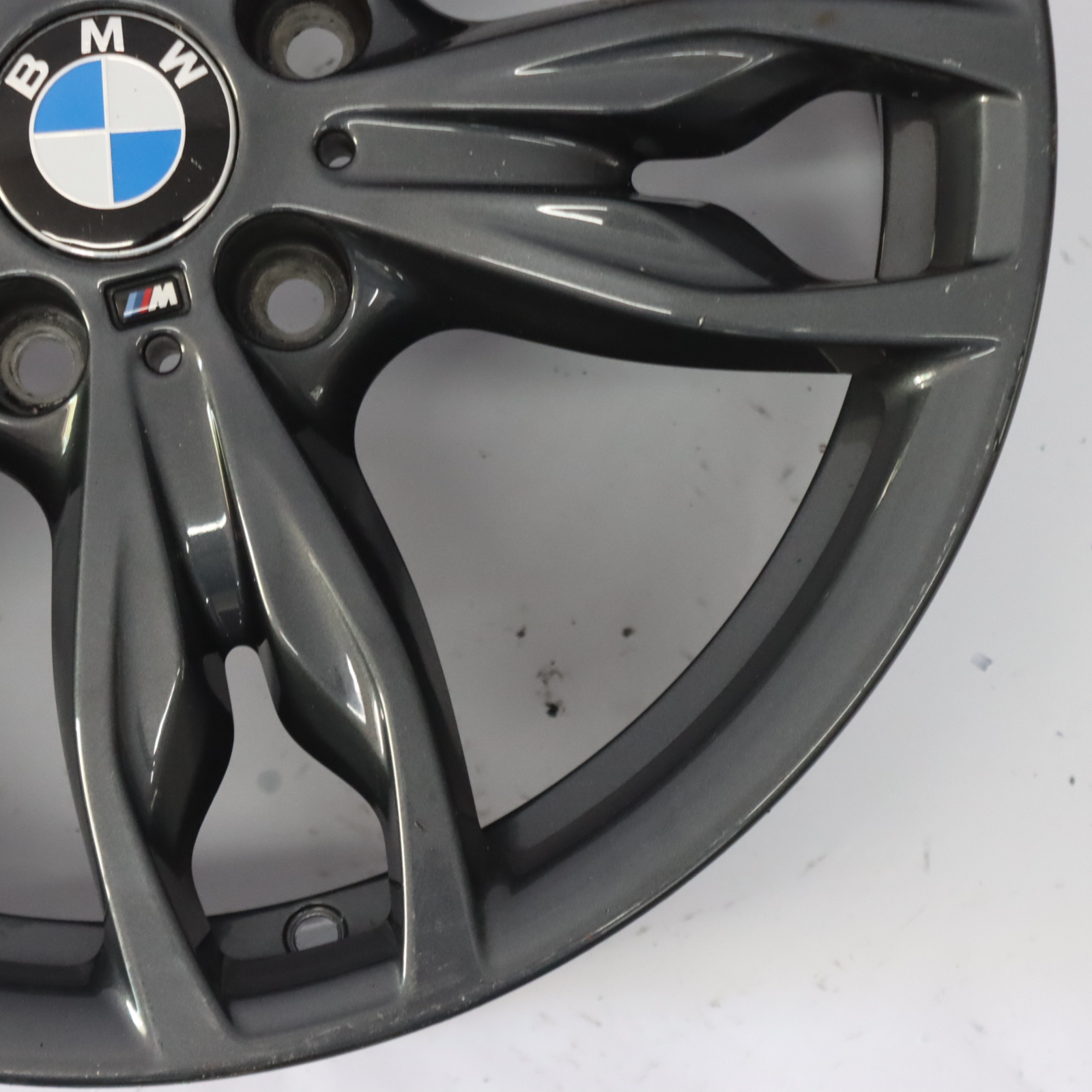 BMW F20 F21 Grey Wheel Alloy Rim M Double Spoke 436 18" 7,5J ET:45 7847413