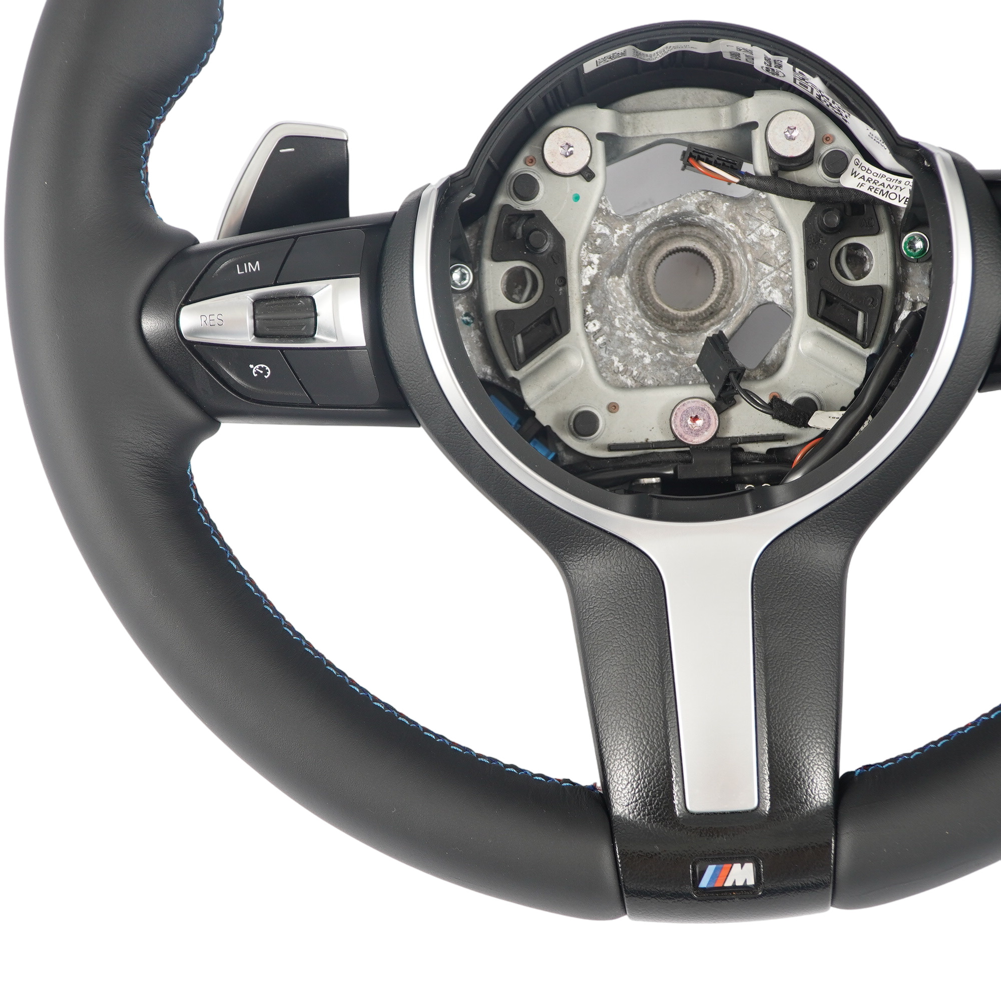 Steering Wheel BMW F20 LCI F30 F32 Heated M Sport NEW Black Leather Paddle Shift