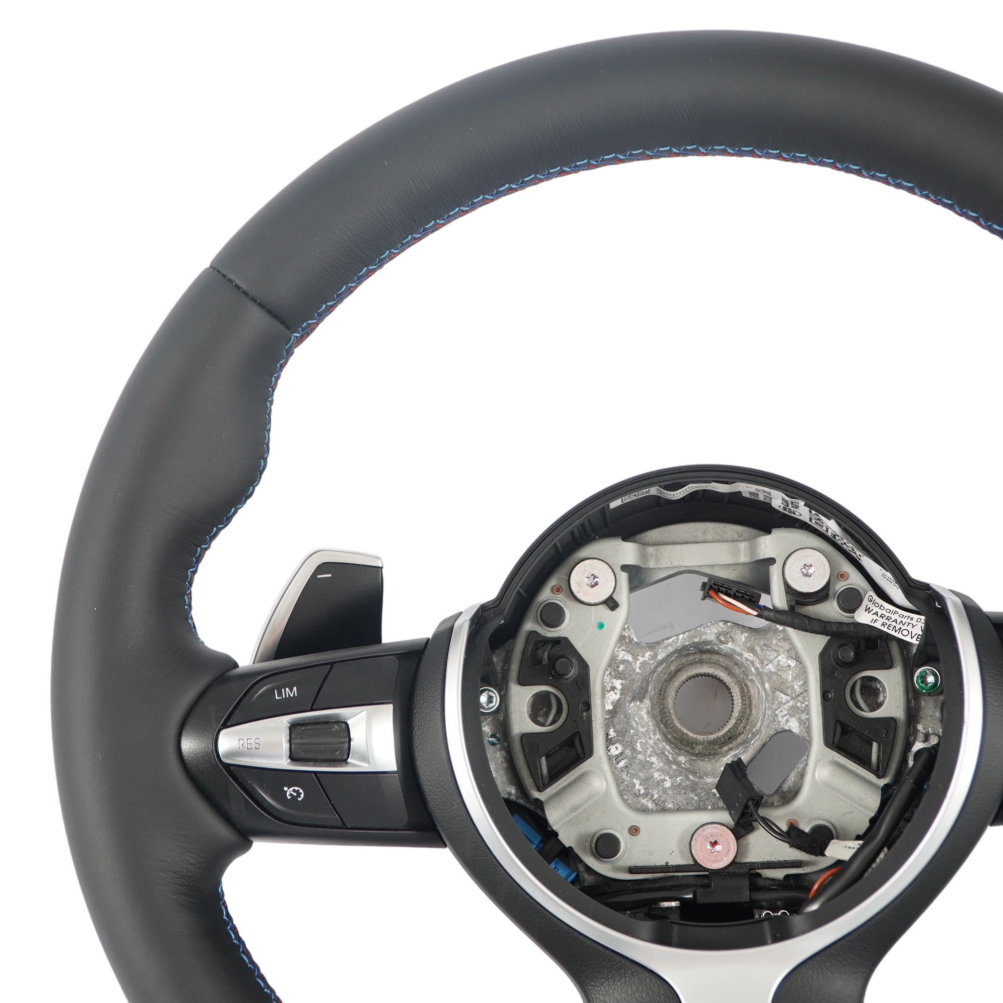 Steering Wheel BMW F20 LCI F30 F32 Heated M Sport NEW Black Leather Paddle Shift