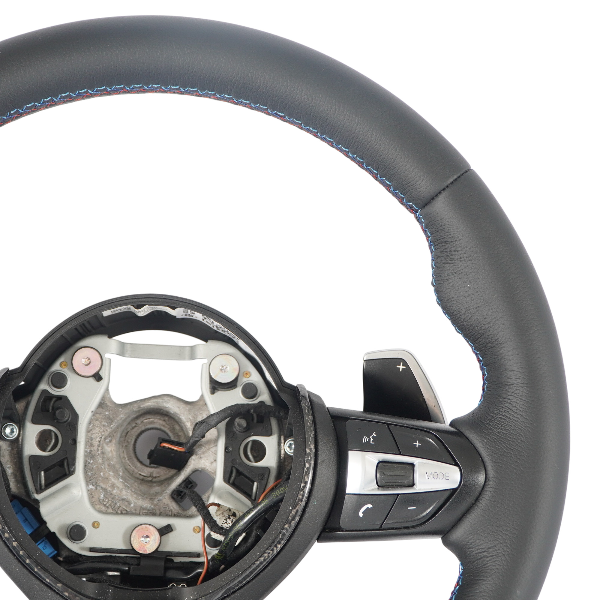 Steering Wheel BMW F20 LCI F30 F32 Heated M Sport NEW Black Leather Paddle Shift