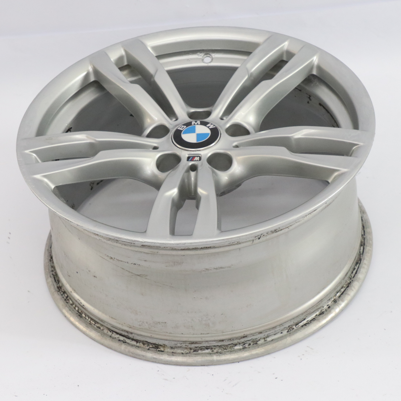 BMW F30 F32 Ferric Grey Light Alloy Wheel Rim 18" M Double Spoke 441 8J ET:34