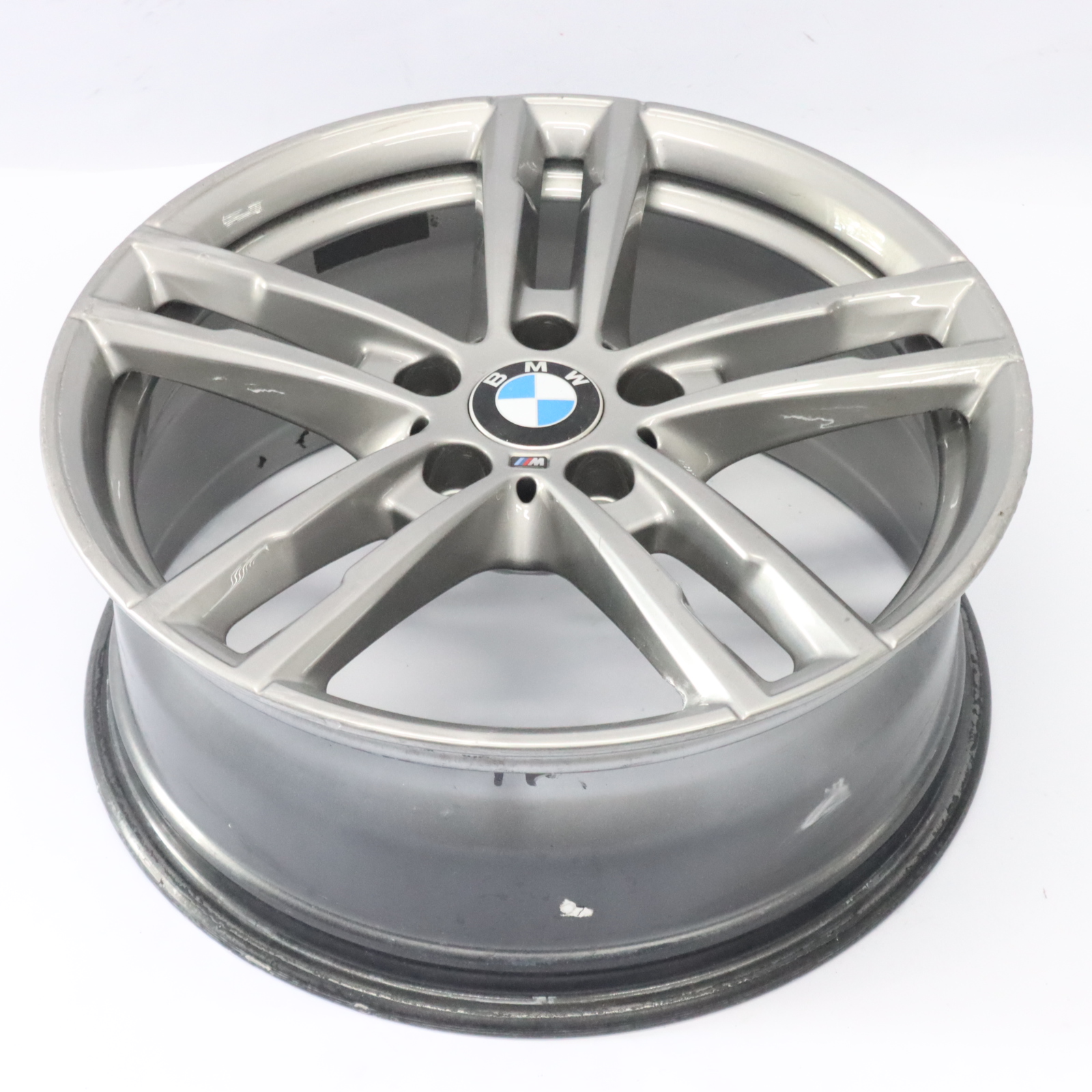 BMW F20 Front Ferric Grey Alloy Wheel Rim 18" M Double Spoke 719 7,5J 8009701