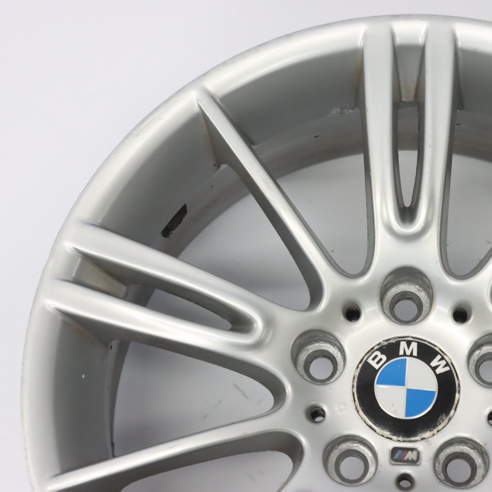 BMW E90 E91 E92 E93 Silver Front Alloy Wheel Rim 18" ET:34 8J M Spider Spoke 193