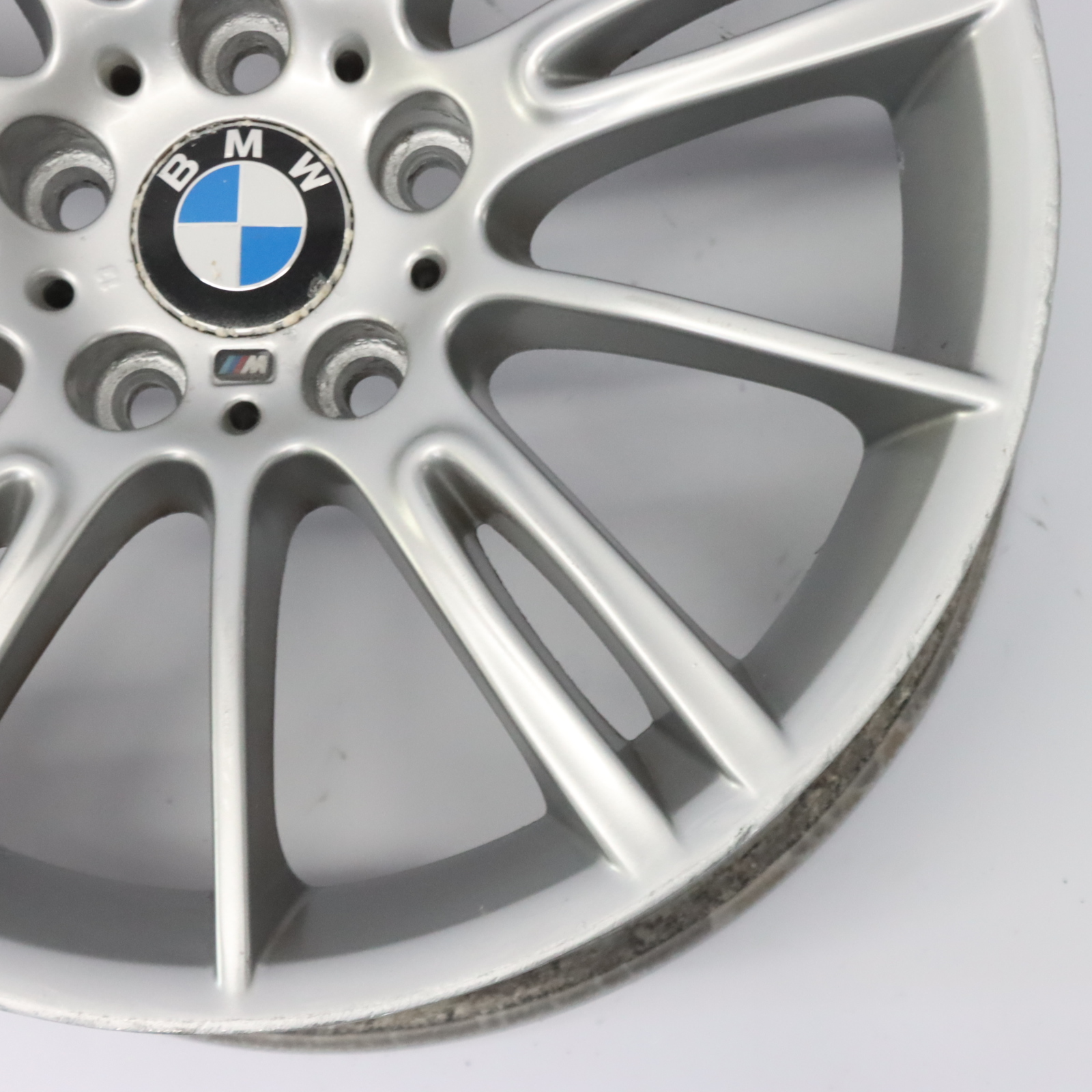 BMW E90 E91 E92 E93 Silver Front Alloy Wheel Rim 18" ET:34 8J M Spider Spoke 193