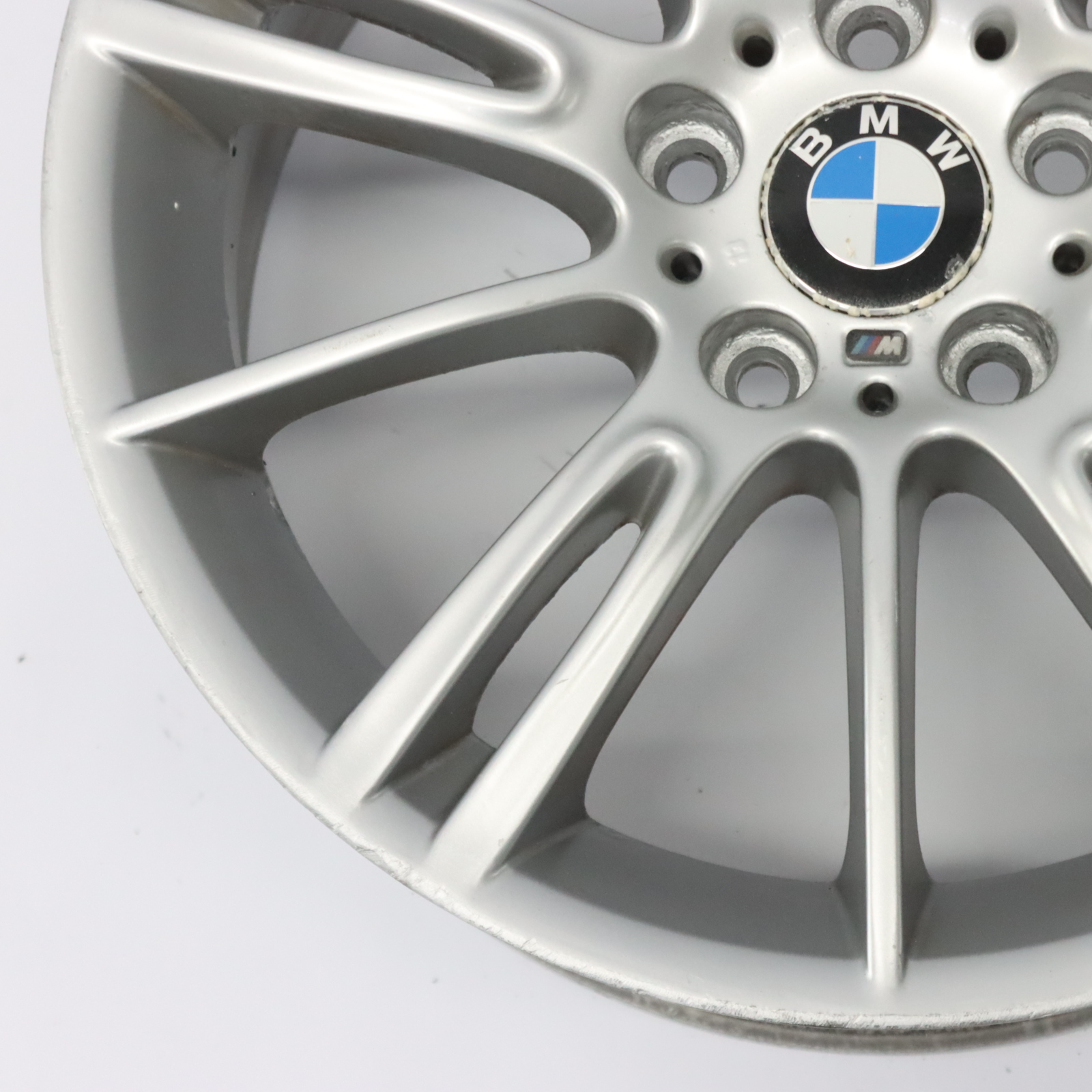 BMW E90 E91 E92 E93 Silver Front Alloy Wheel Rim 18" ET:34 8J M Spider Spoke 193