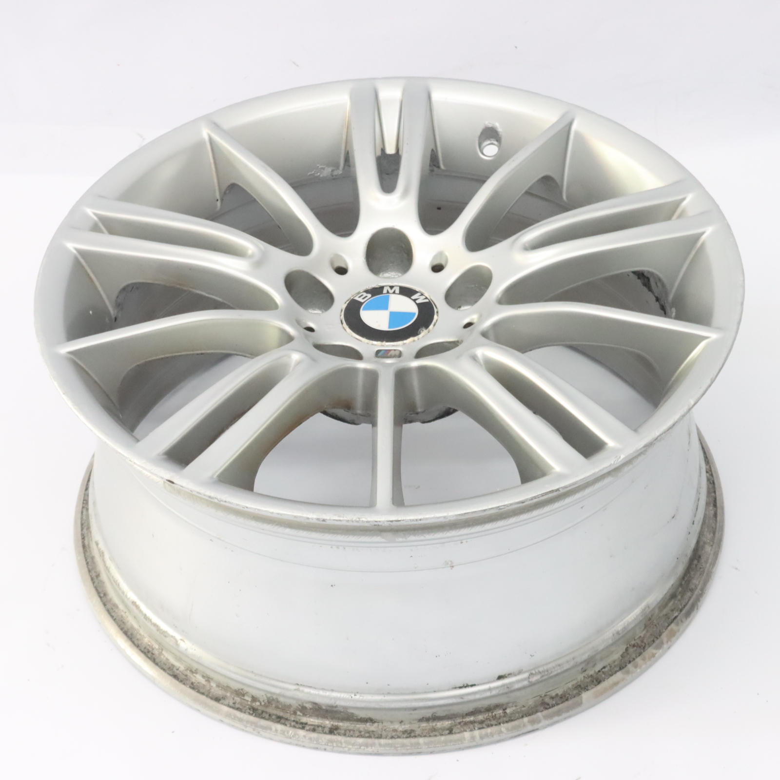 BMW E90 E91 E92 E93 Silver Front Alloy Wheel Rim 18" ET:34 8J M Spider Spoke 193