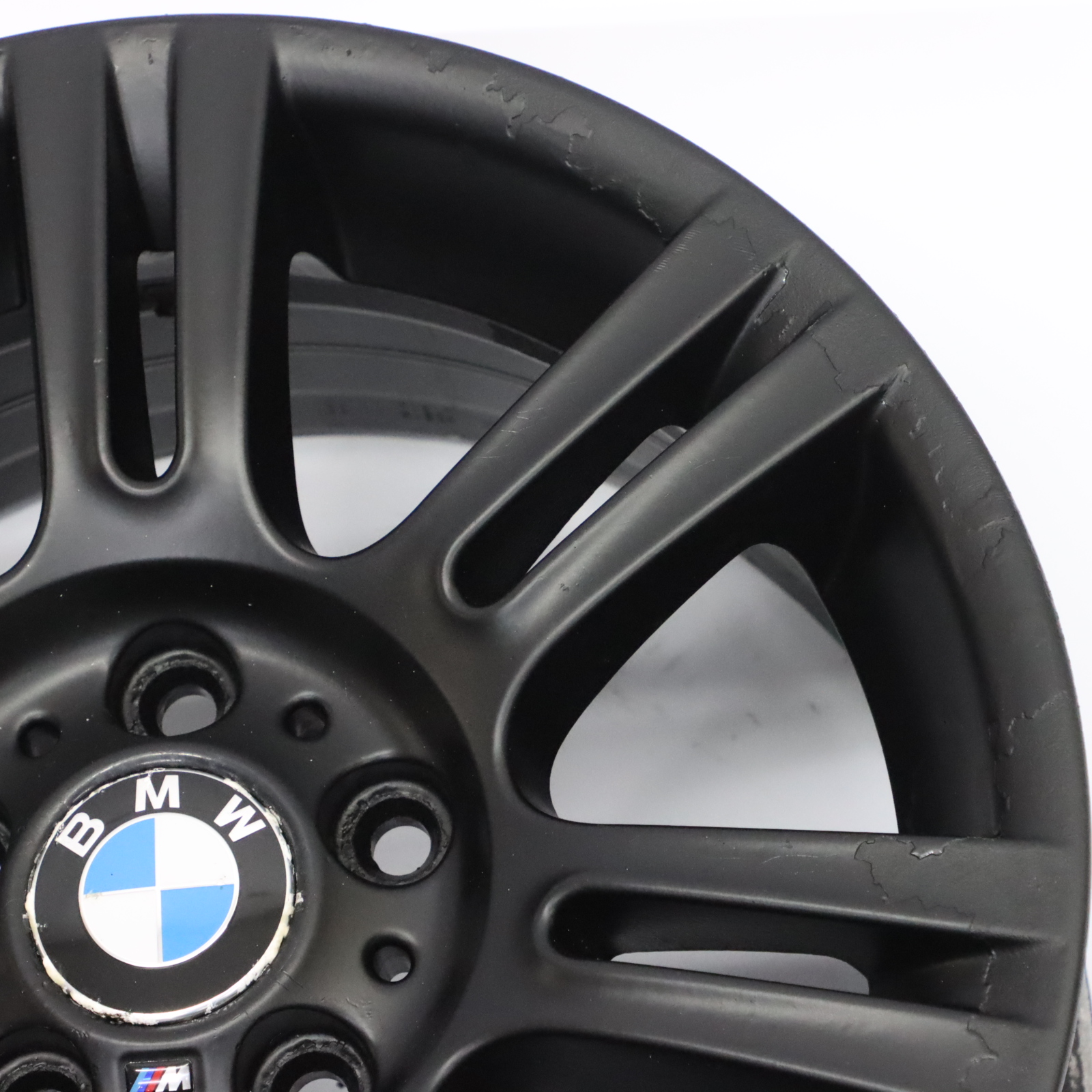 BMW E90 E91 E92 Black Wheel Alloy Rim M Double Spoke 194 17" ET:34 8J