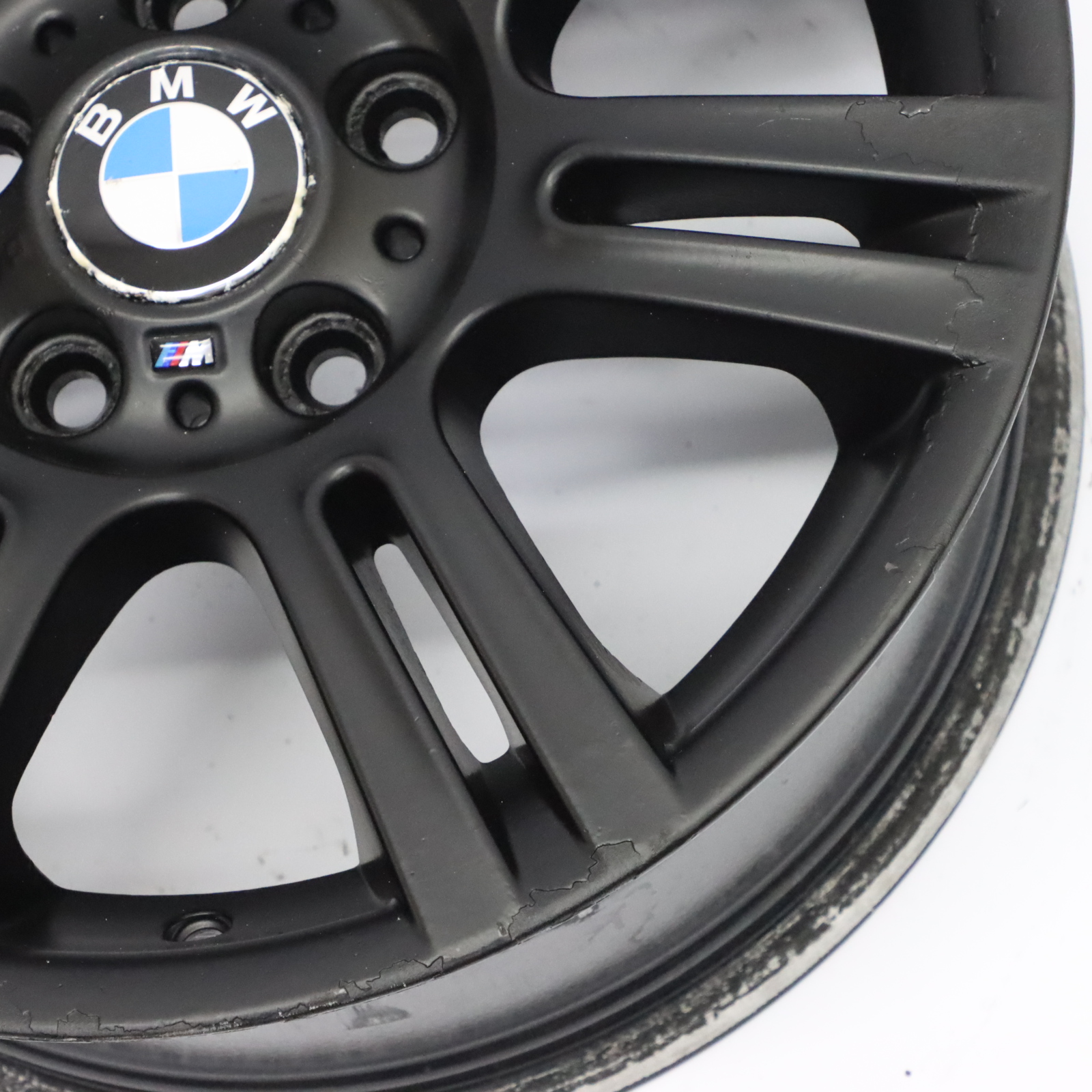 BMW E90 E91 E92 Black Wheel Alloy Rim M Double Spoke 194 17" ET:34 8J