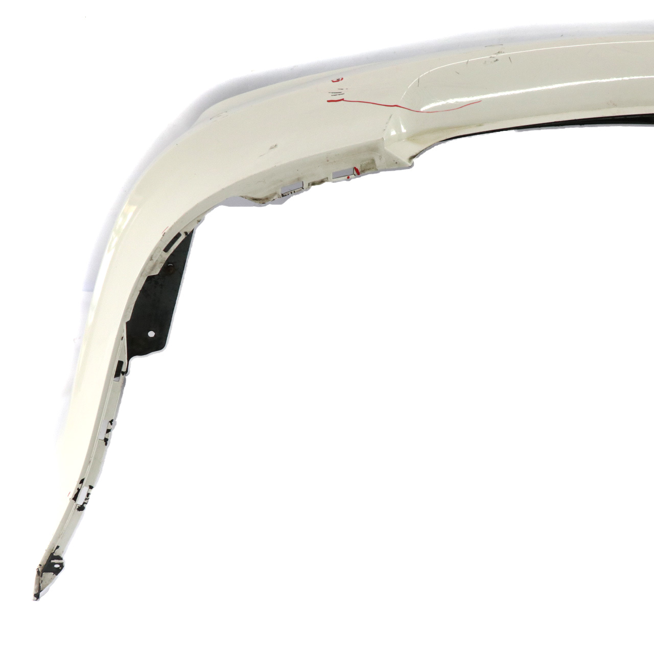 BMW E82 Rear Bumper M Sport Look Coupe Trim Panel Alpinweiss White - 300 TAIWAN