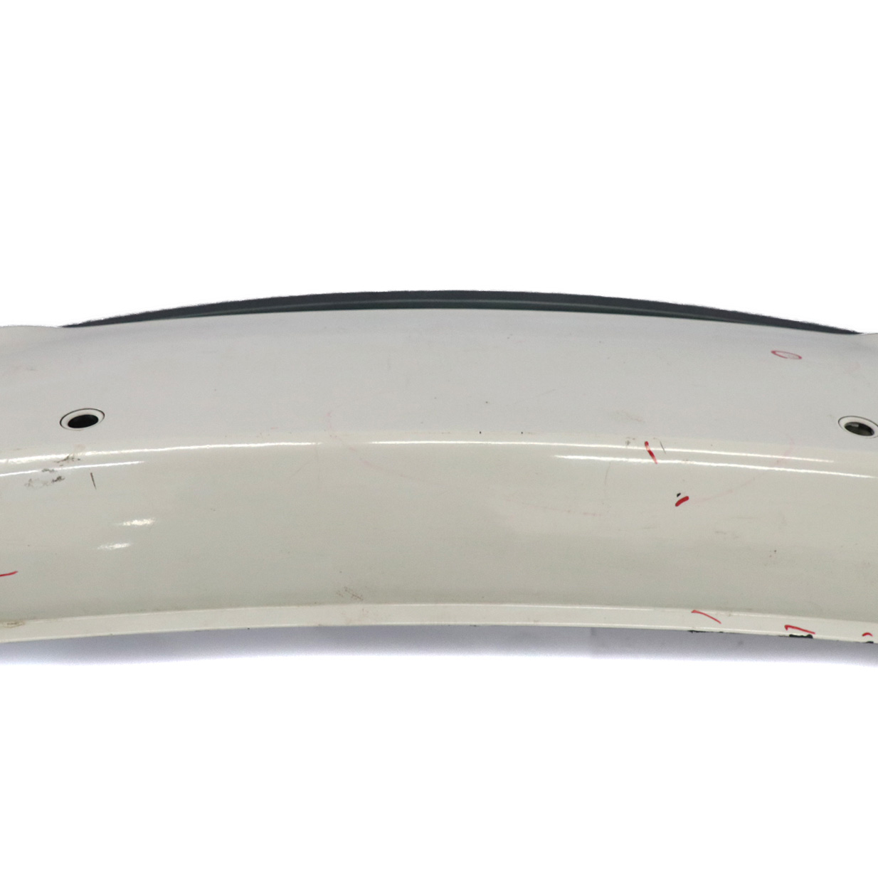 BMW E82 Rear Bumper M Sport Look Coupe Trim Panel Alpinweiss White - 300 TAIWAN