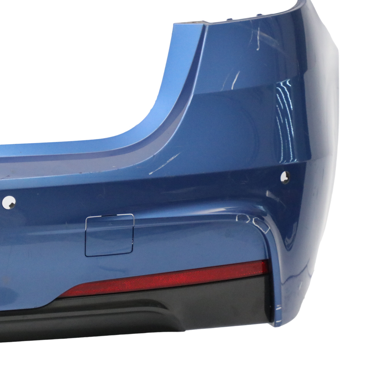 BMW F31 Touring M Sport Rear Bumper Trim Panel PDC Estorilblau Blue - B45