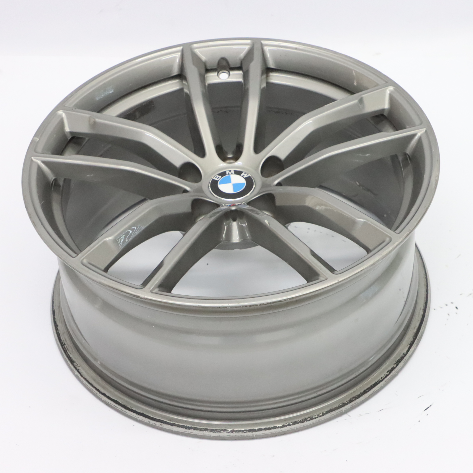 BMW G30 Ferric Grey Alloy Wheel Rim 18" 8J ET:30 Double Spoke 662M 8093405