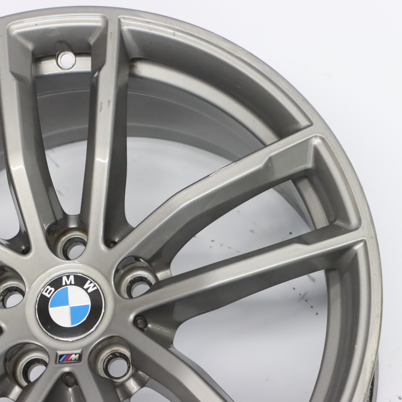 BMW G30 Ferric Grey Alloy Wheel Rim 18" 8J ET:30 Double Spoke 662M 8093405