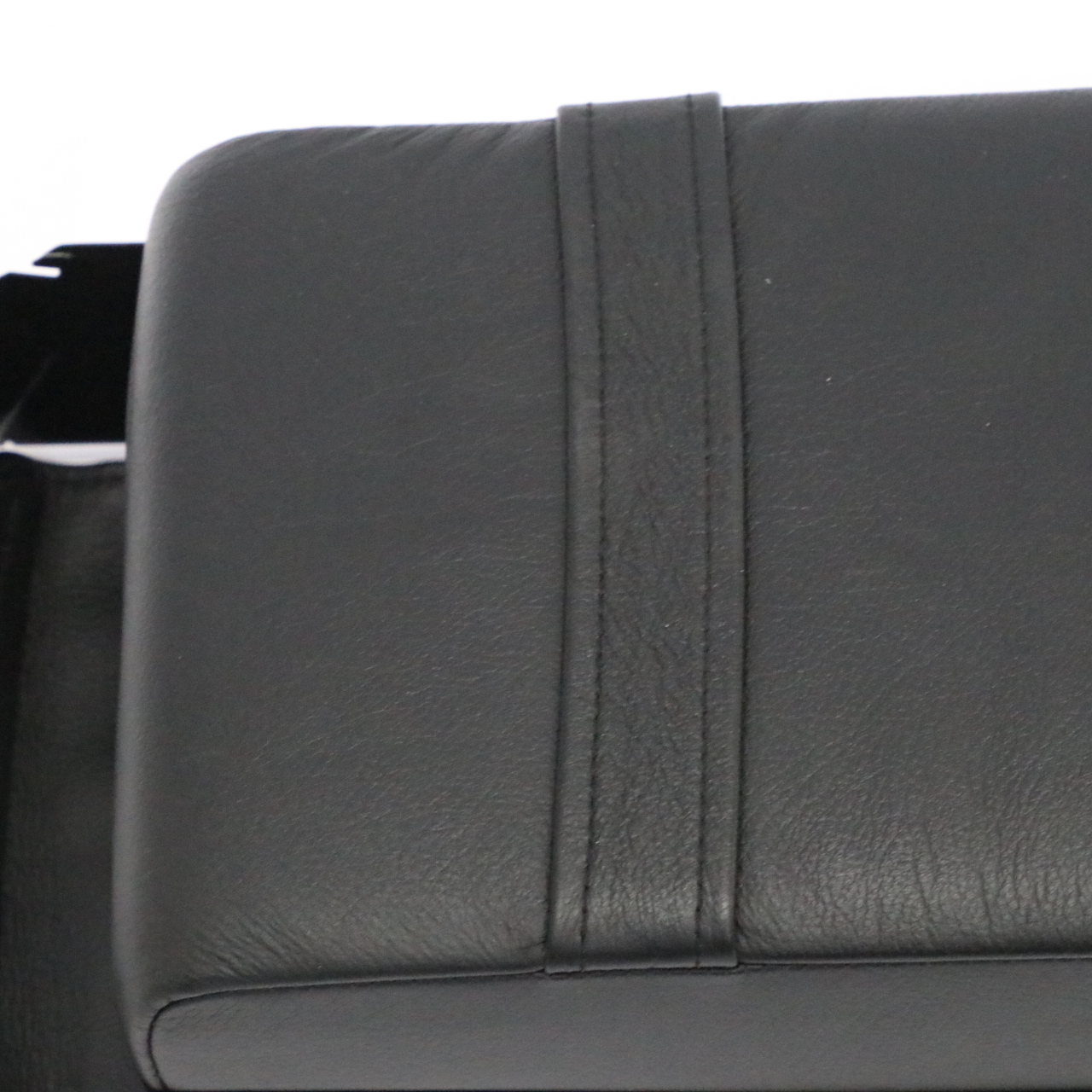 BMW E38 Rear Seat Armrest Arm Rest Trim Cover Black Leather Montana 8199853