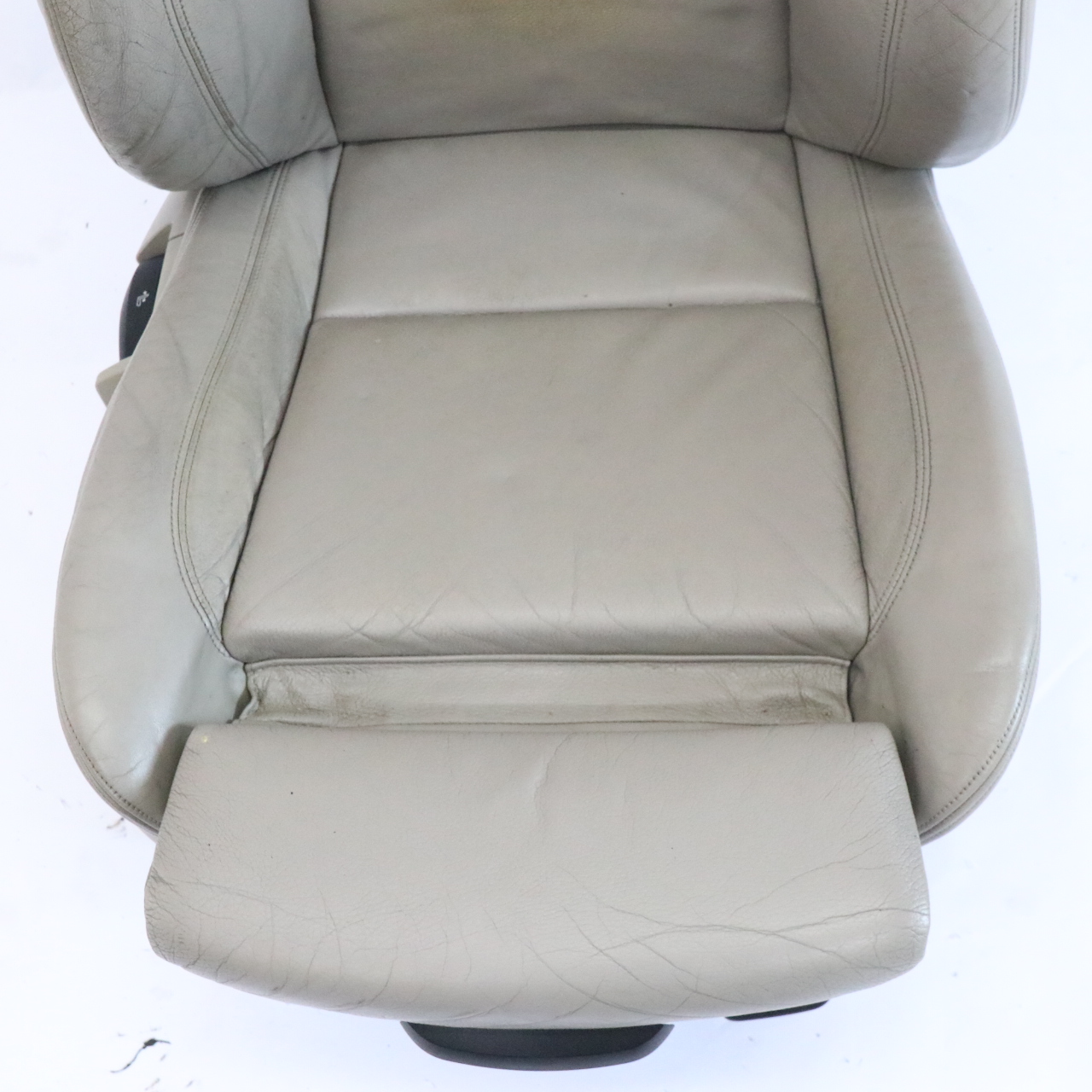 BMW E81 Front Right O/S Seat Heated Leather Boston Beige Interior 9124310