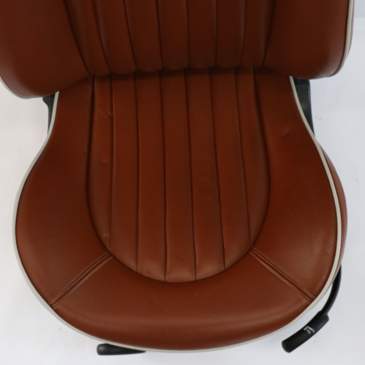 Mini R52 Front Left N/S Seat Sidewalk English Malt Brown Interior 9128205