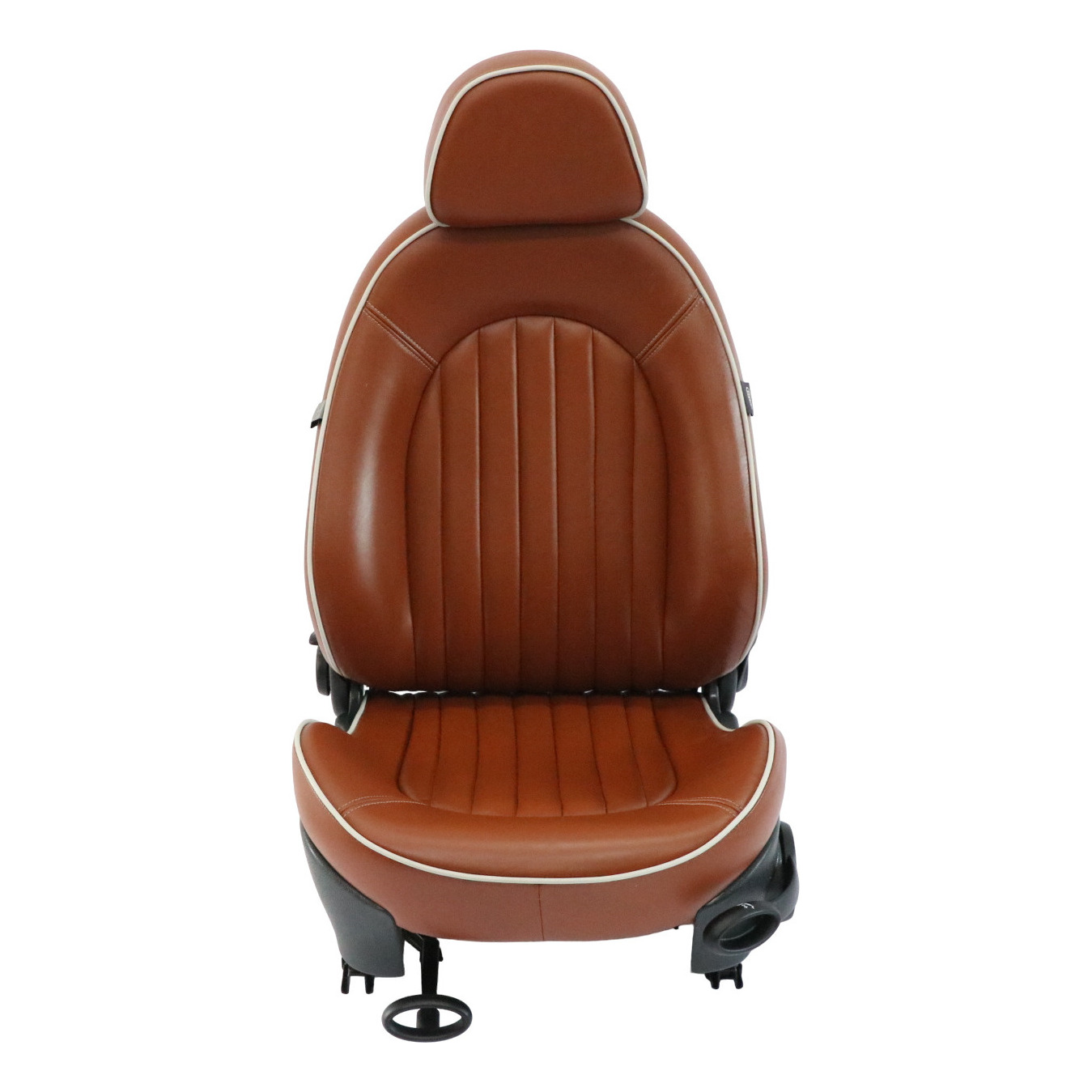 Mini R52 Front Left N/S Seat Sidewalk English Malt Brown Interior 9128205