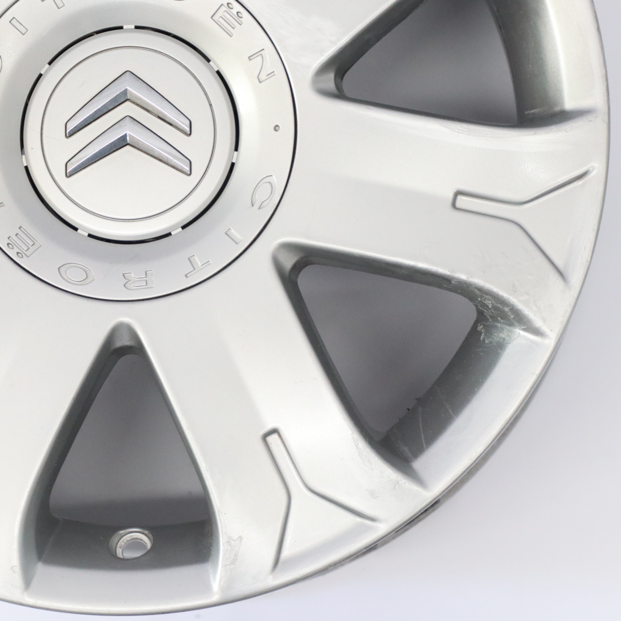 Citroen C3 C4 Silver Alloy Wheel Rim 16" ET:26 6,5J 9650263980