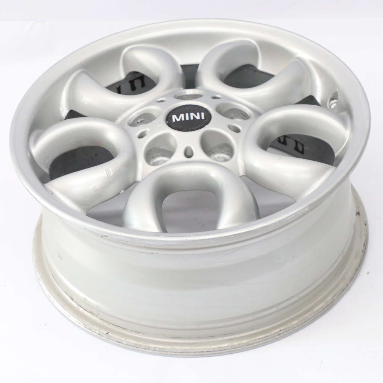 Mini R60 R61 Silver Wheel Alloy Rim 16" Circular Spoke 123 6,5J ET:46 9803725