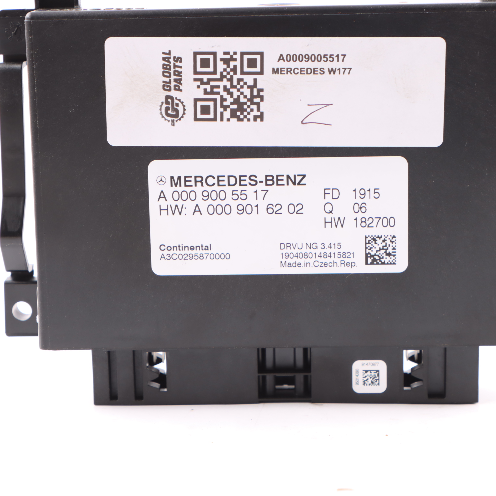 Mercedes W177 W205 W238 W257 Gearbox Control Unit Module ECU A0009005517